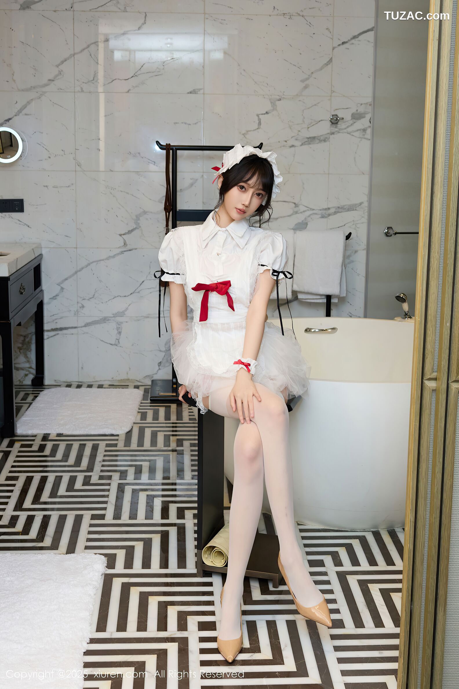 XiuRen秀人网-10827-玥儿玥er-萝莉白纱女仆装扮-2025.09.29