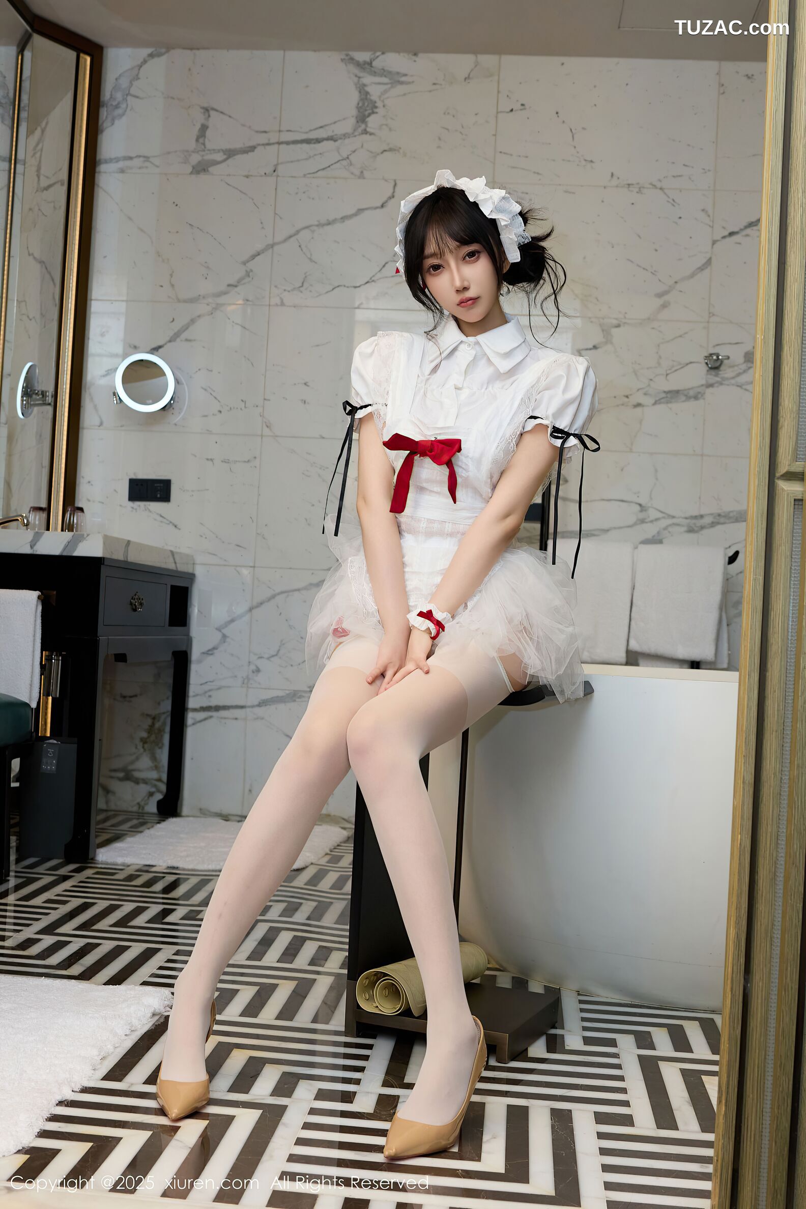 XiuRen秀人网-10827-玥儿玥er-萝莉白纱女仆装扮-2025.09.29