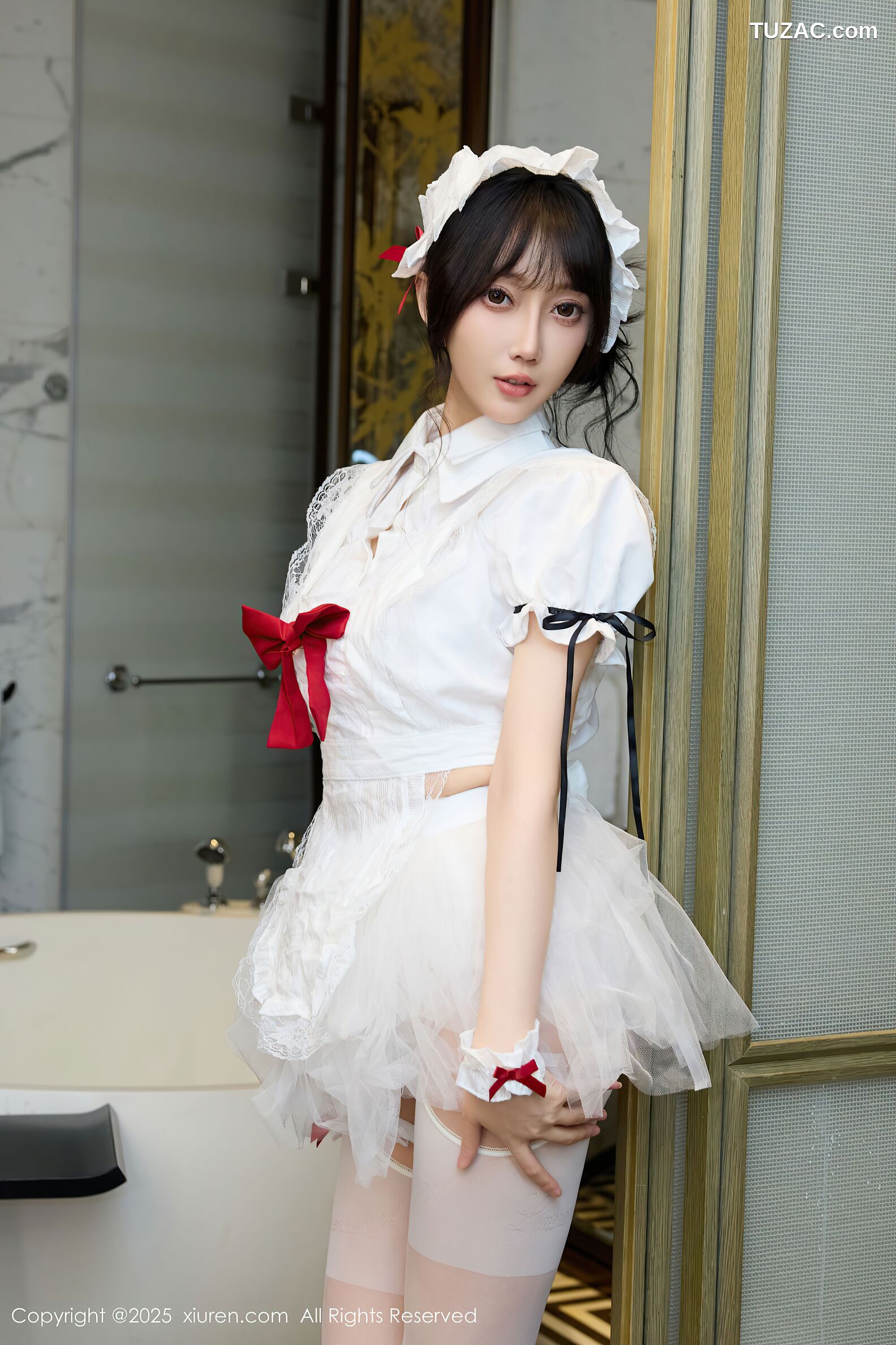 XiuRen秀人网-10827-玥儿玥er-萝莉白纱女仆装扮-2025.09.29