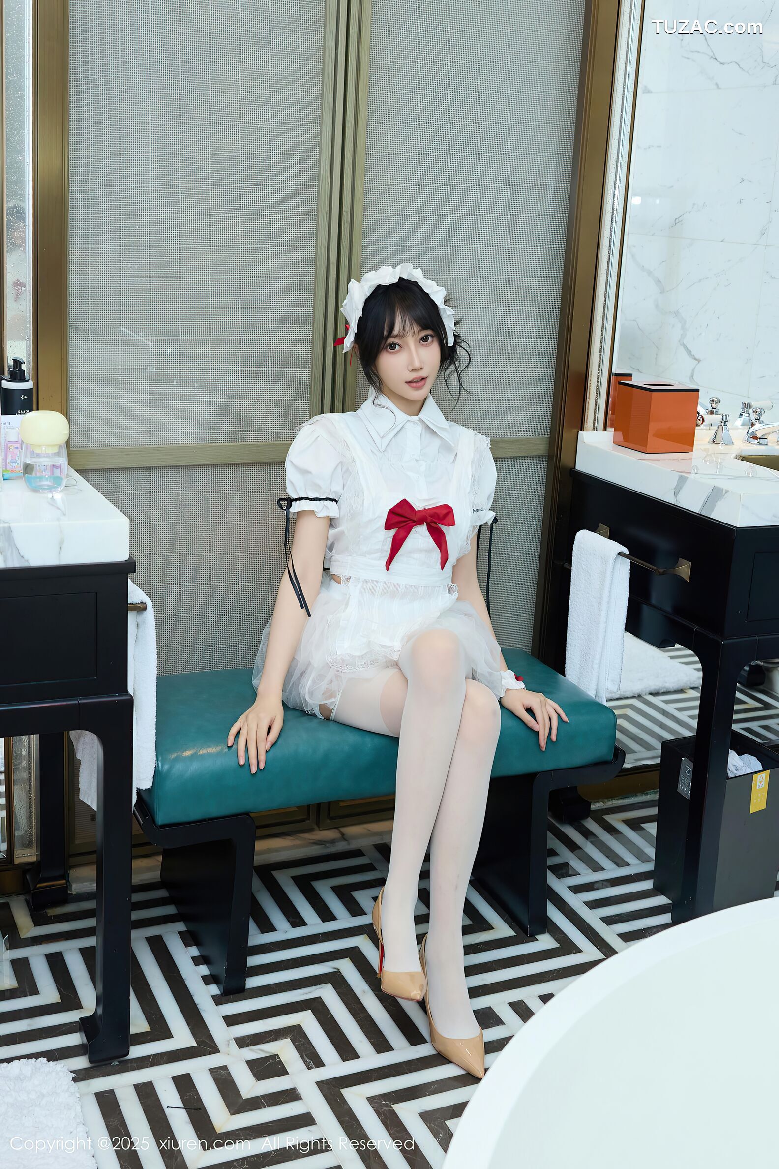 XiuRen秀人网-10827-玥儿玥er-萝莉白纱女仆装扮-2025.09.29