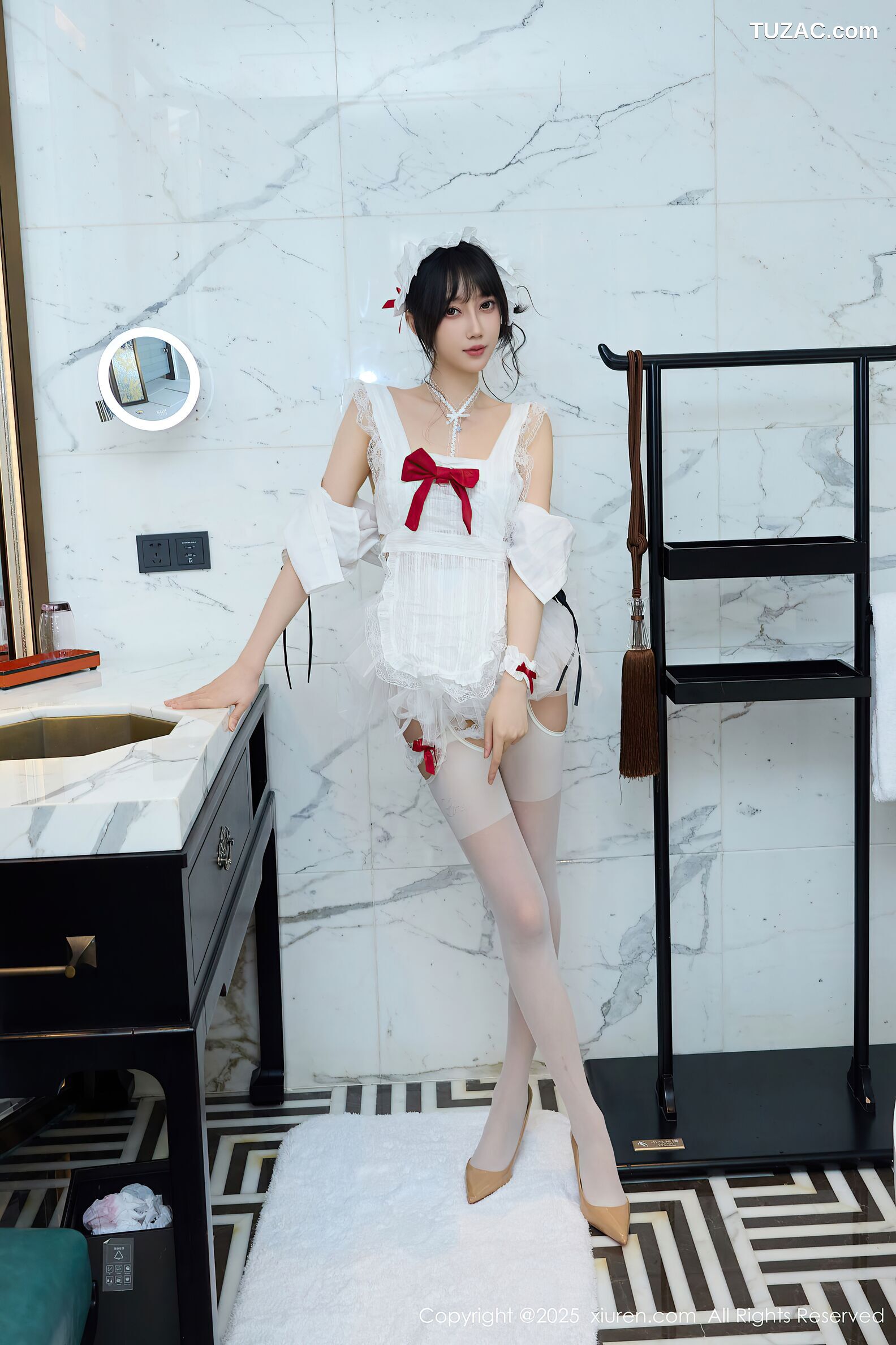 XiuRen秀人网-10827-玥儿玥er-萝莉白纱女仆装扮-2025.09.29