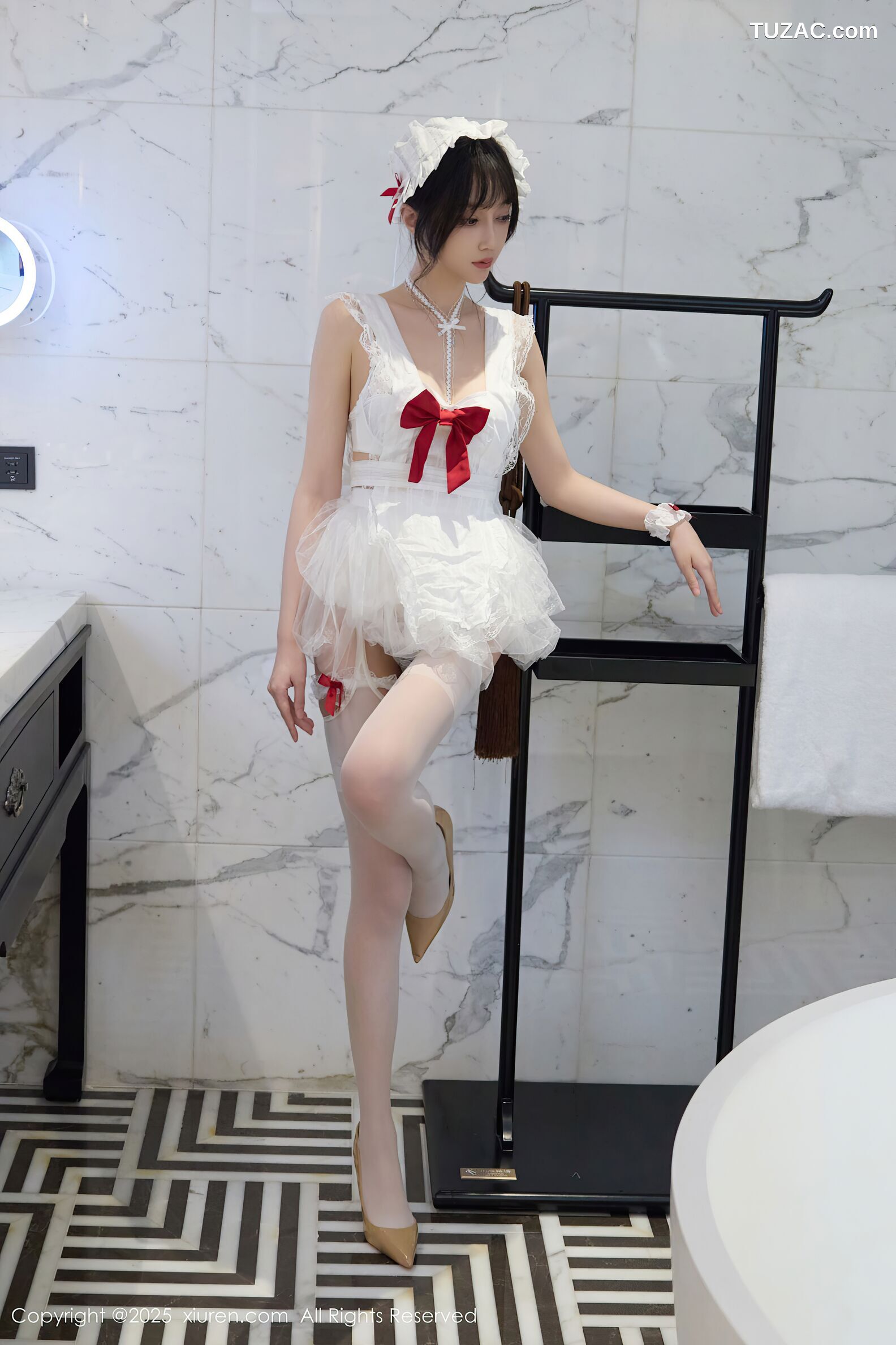 XiuRen秀人网-10827-玥儿玥er-萝莉白纱女仆装扮-2025.09.29