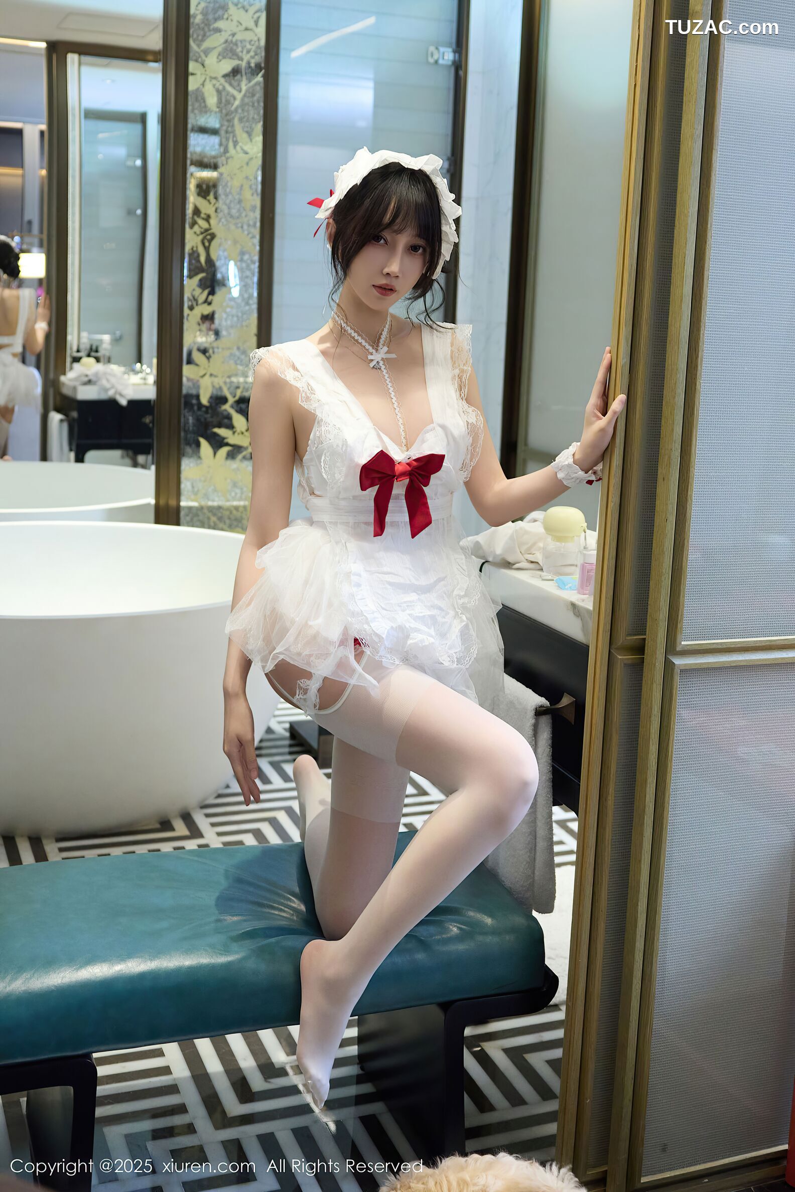 XiuRen秀人网-10827-玥儿玥er-萝莉白纱女仆装扮-2025.09.29