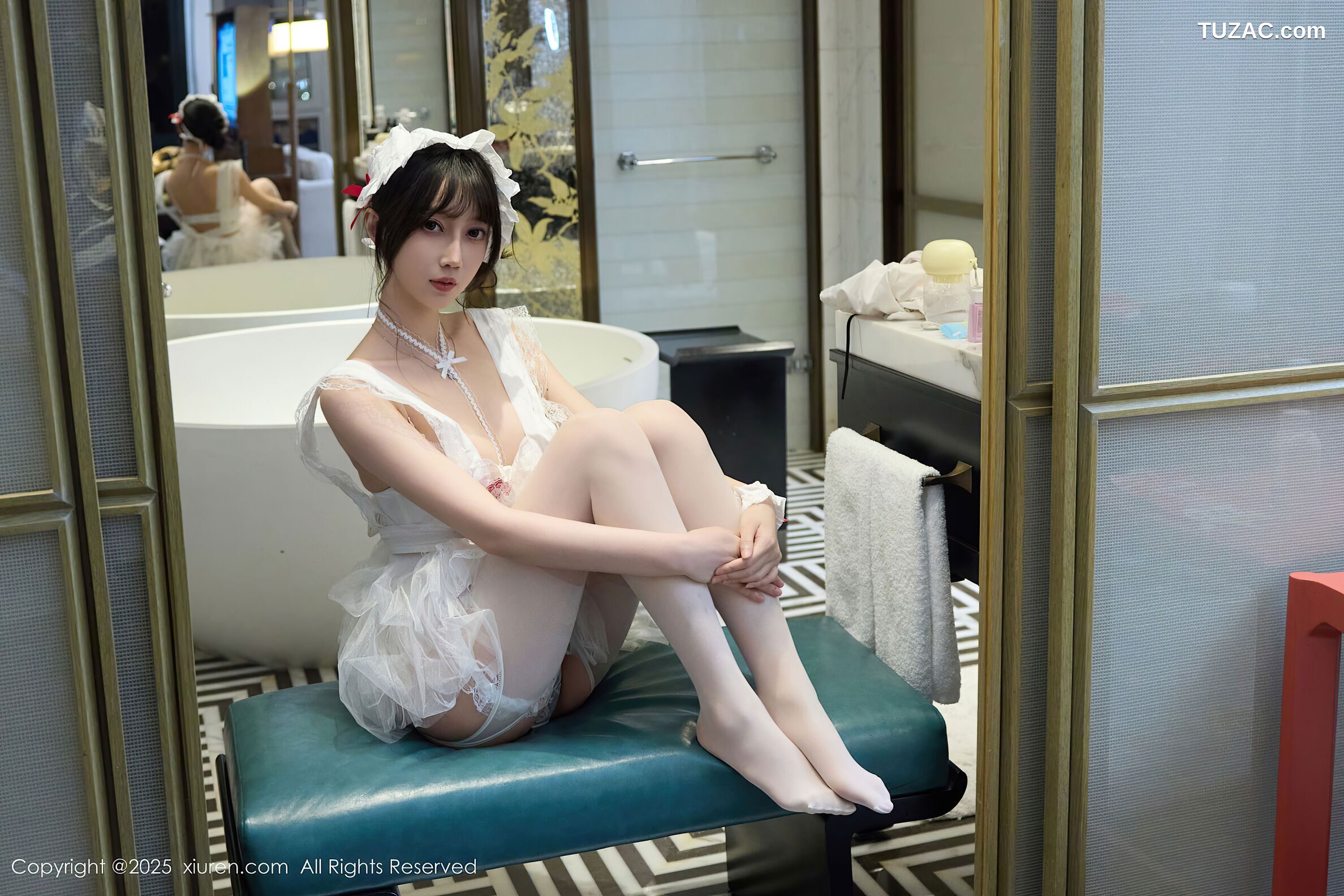 XiuRen秀人网-10827-玥儿玥er-萝莉白纱女仆装扮-2025.09.29