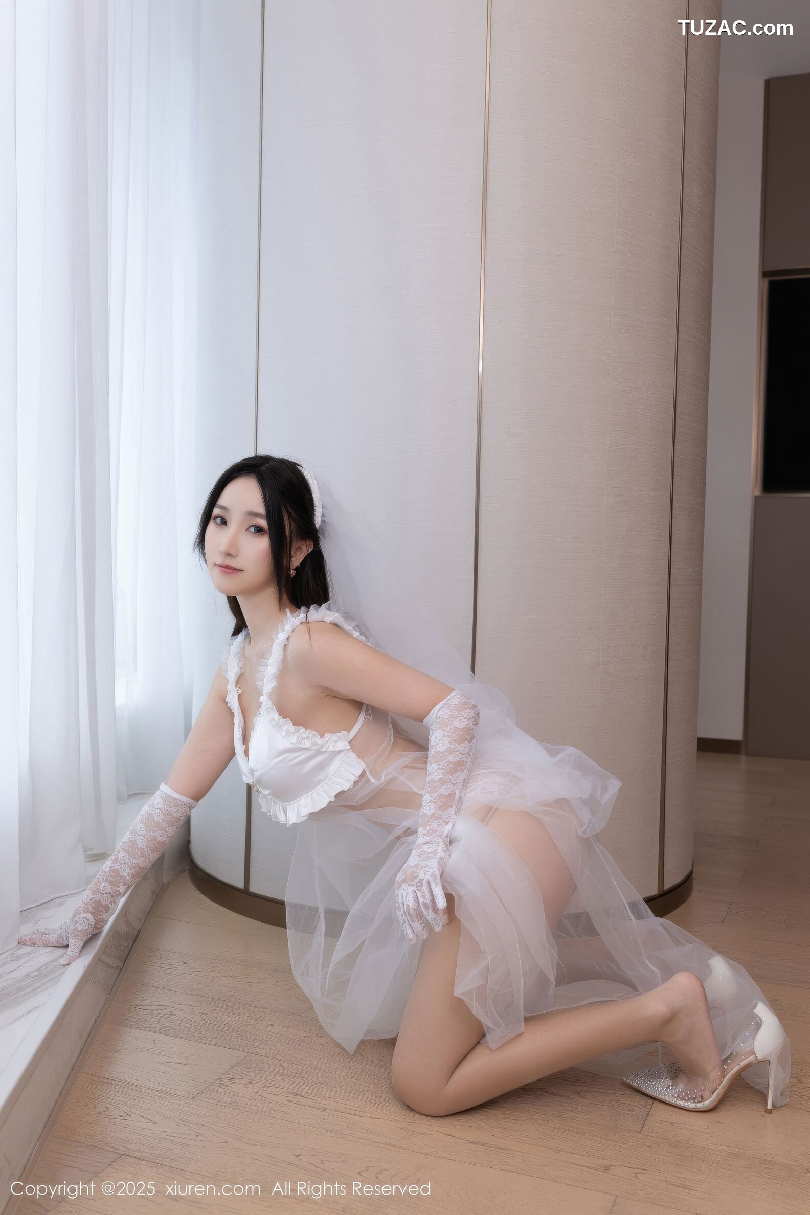 XiuRen秀人网-10871-杏子Yada-轻透白纱主题写真-2025.10.15