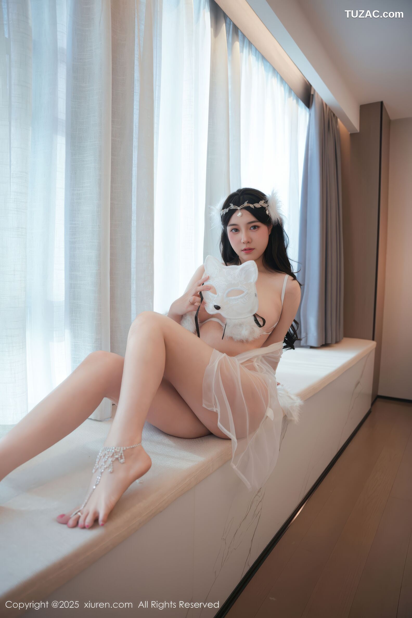 XiuRen秀人网-10923-软情-异域风透视白纱爆乳-2025.10.29