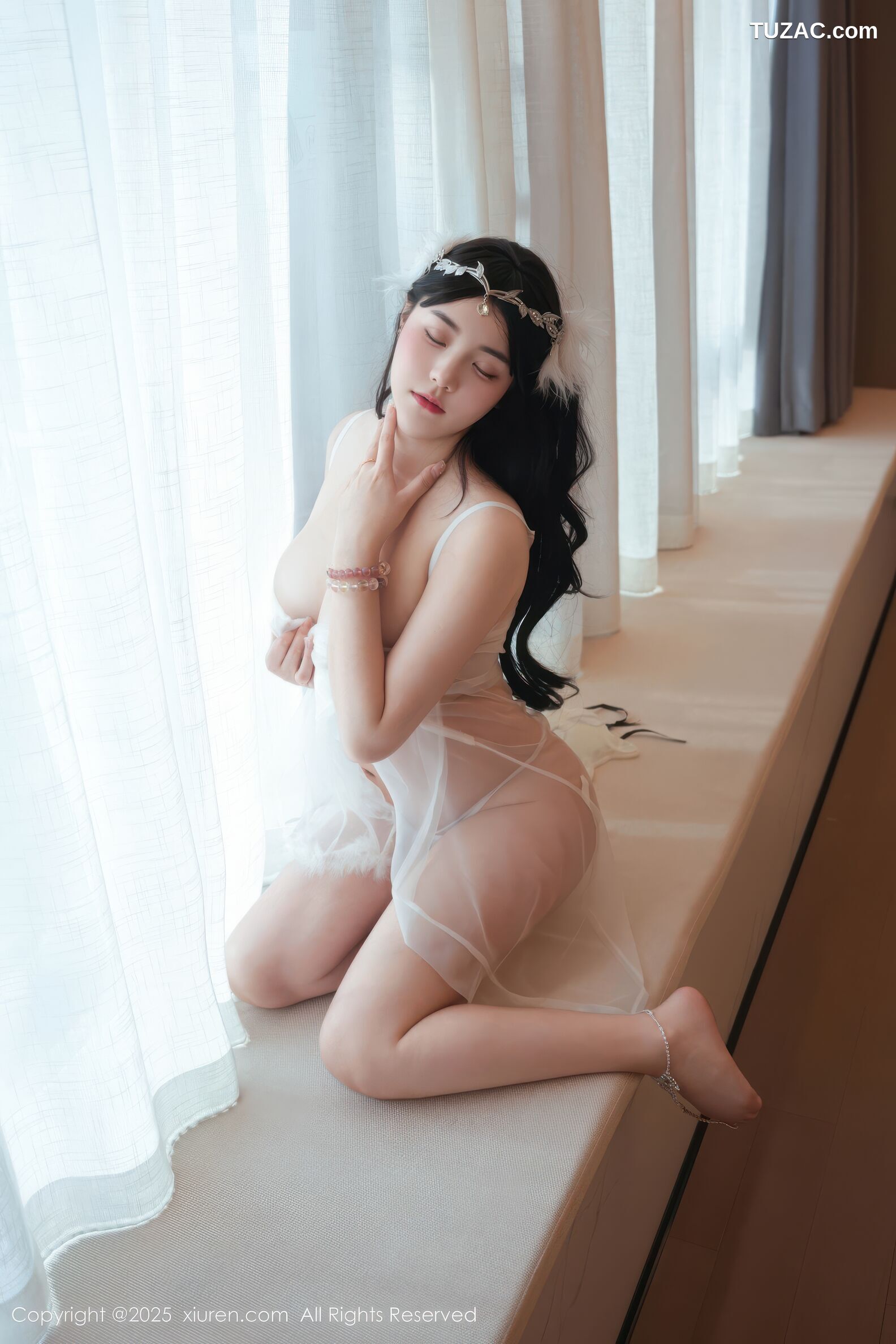 XiuRen秀人网-10923-软情-异域风透视白纱爆乳-2025.10.29