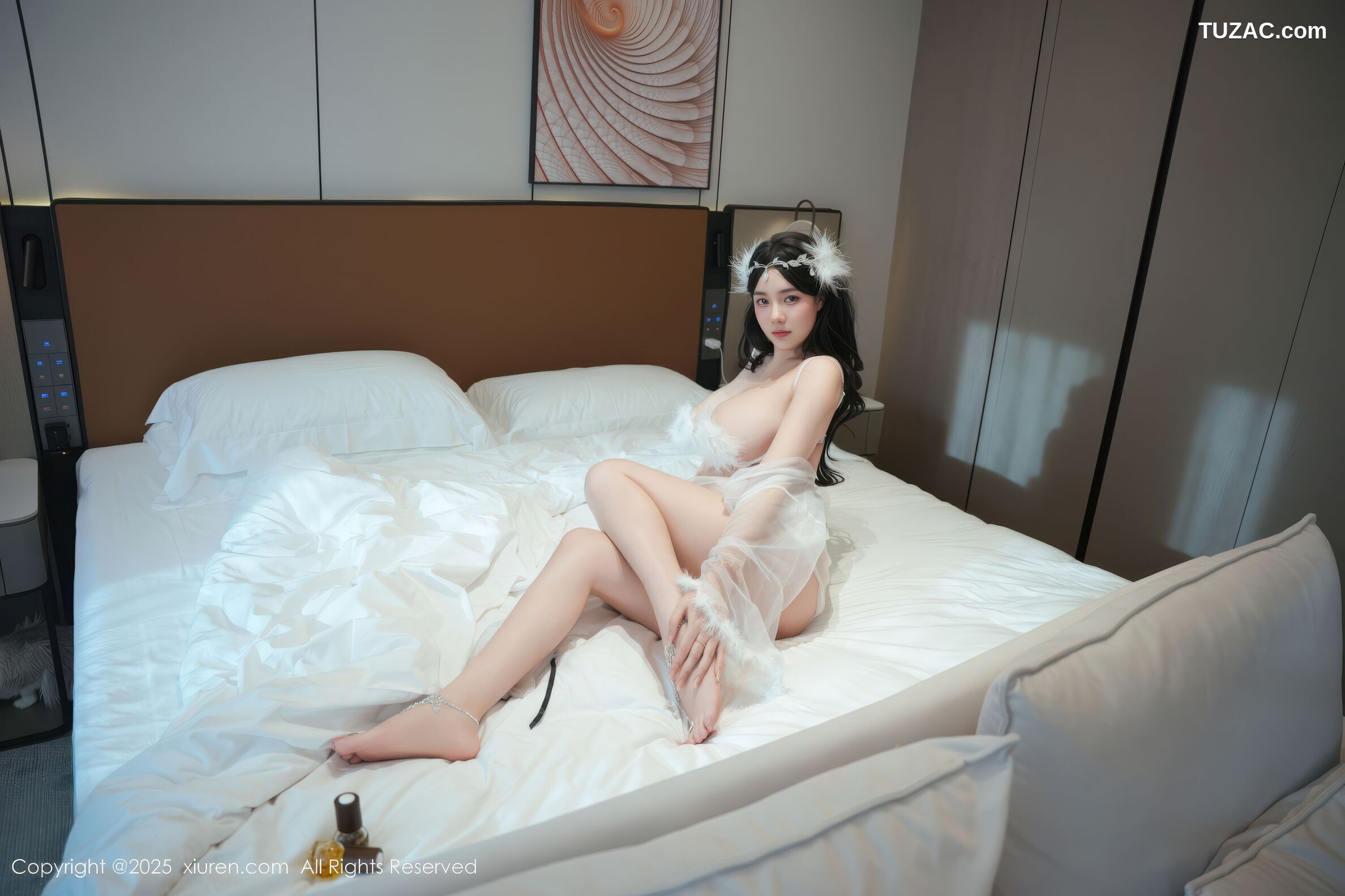XiuRen秀人网-10923-软情-异域风透视白纱爆乳-2025.10.29
