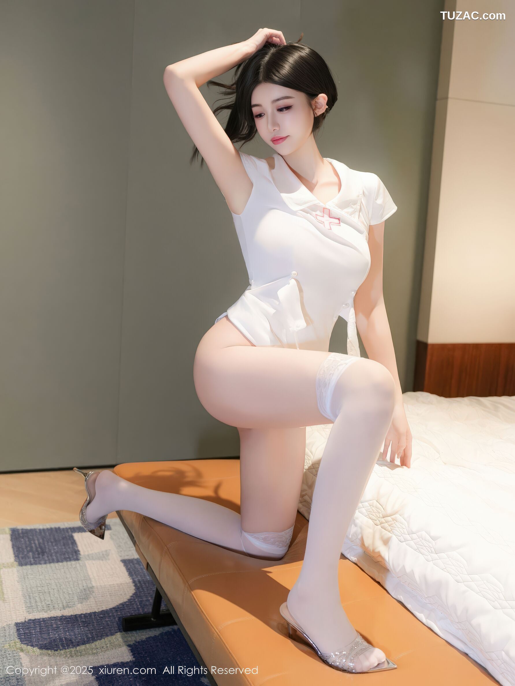 XiuRen秀人网-11055-shelly诗莉吖-白色护士制服诱惑-2025.12.02