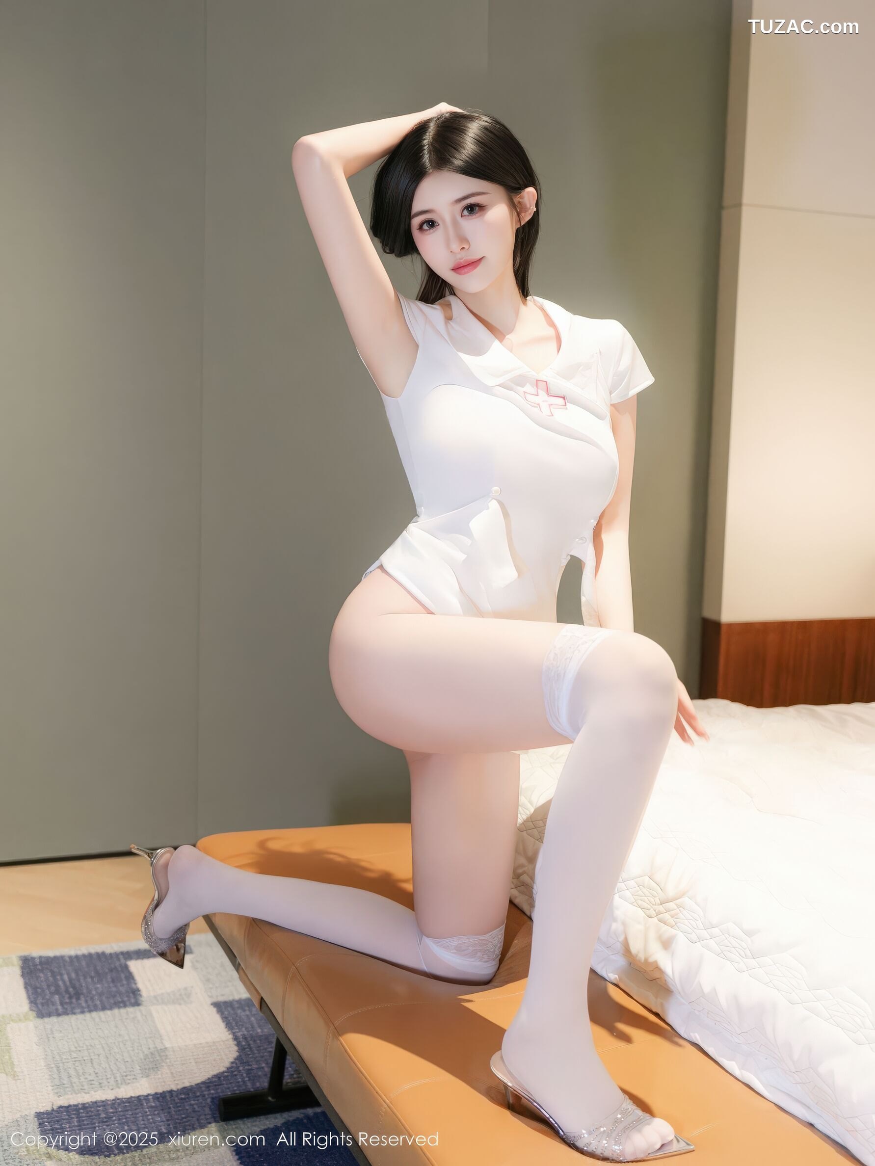 XiuRen秀人网-11055-shelly诗莉吖-白色护士制服诱惑-2025.12.02