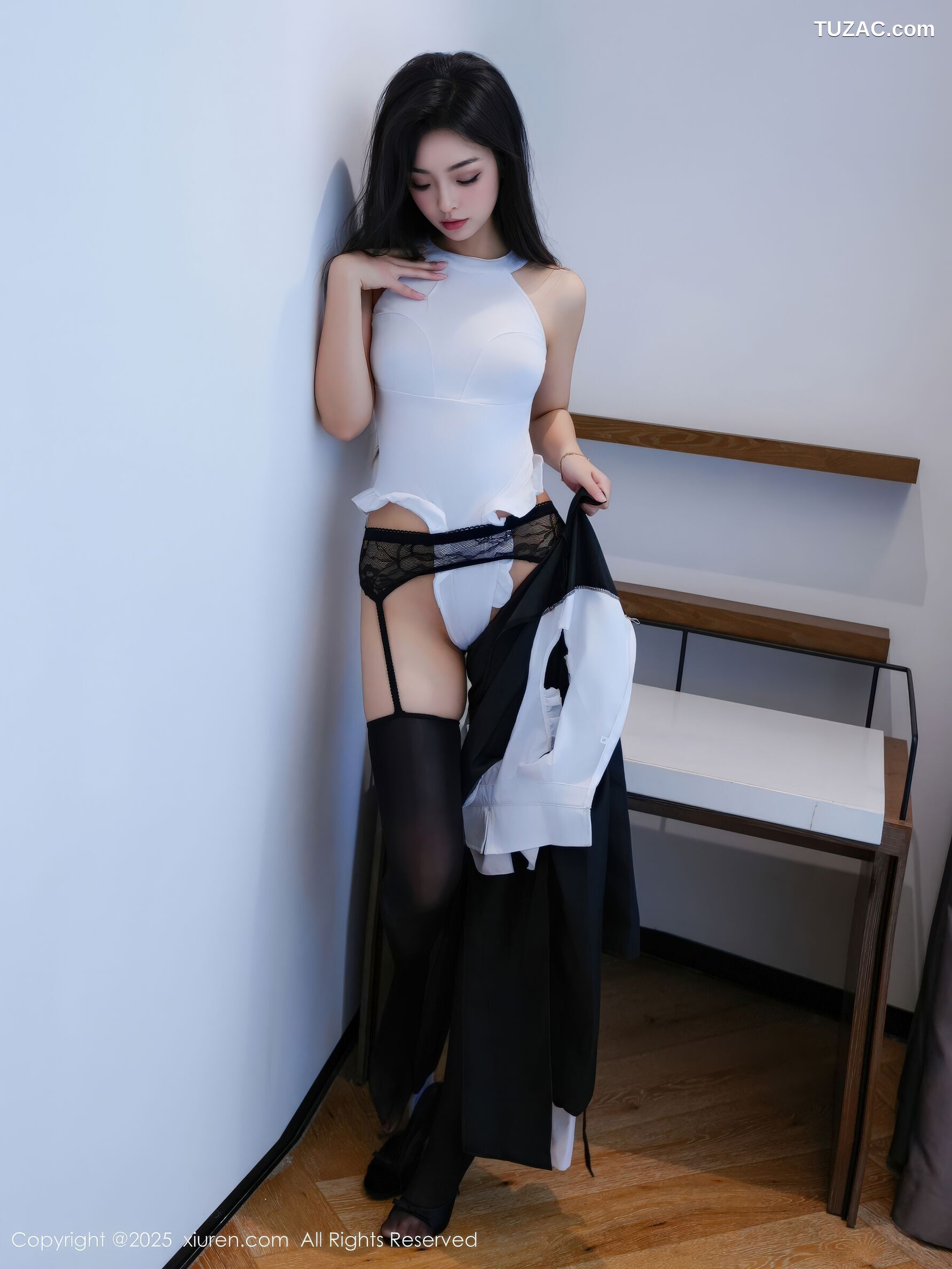 XiuRen秀人网-11059-白琮瑗-黑白情趣修女服黑丝-2025.12.03