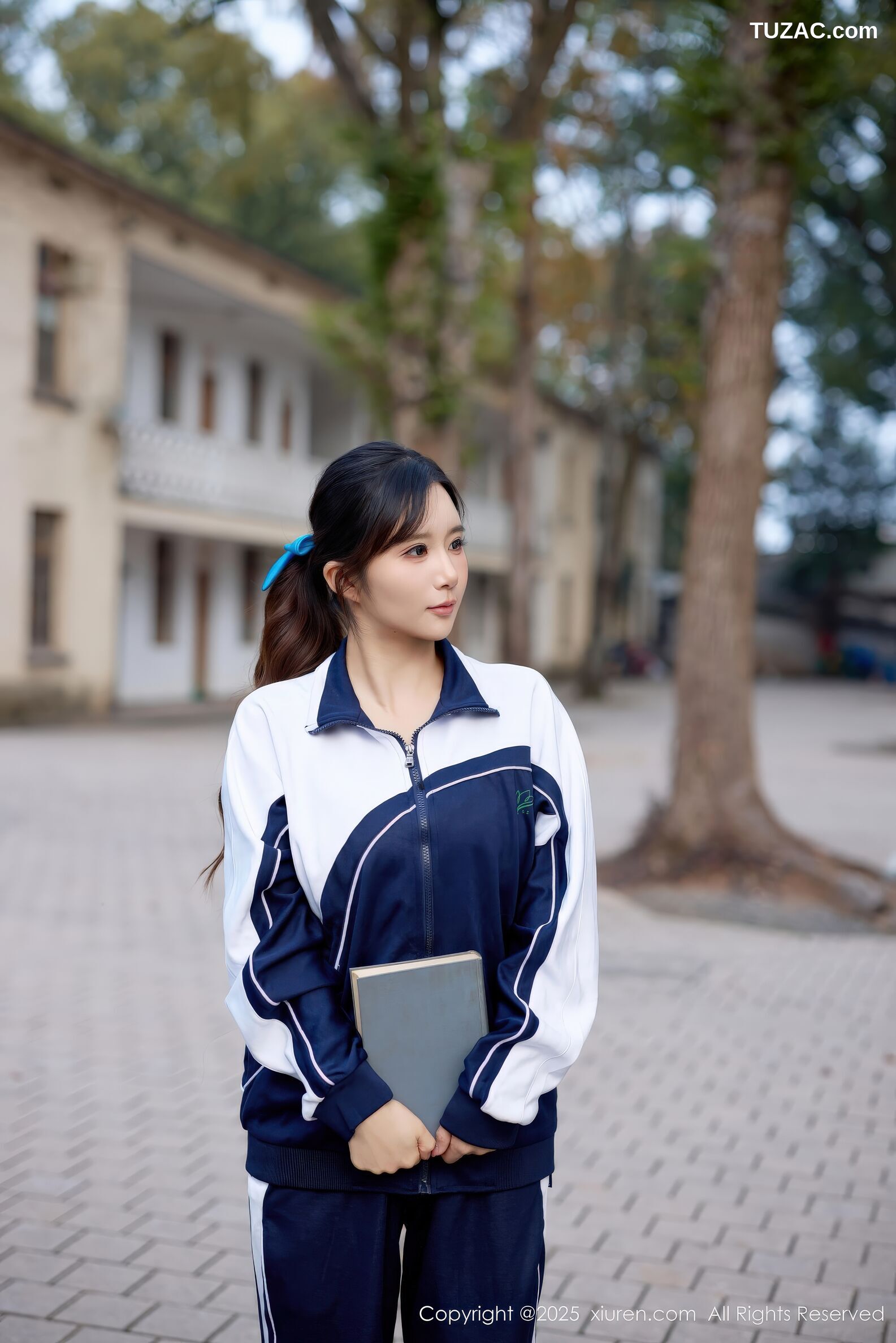 XiuRen秀人网-11103-小肉肉咪-校服校园清纯少女红色内衣-2025.12.12