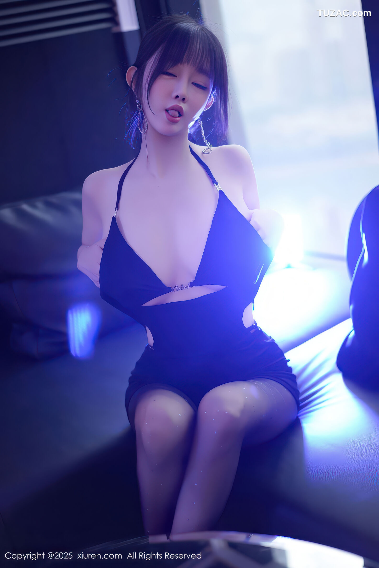 XiuRen秀人网-11165-王羽纯-黑色情趣内衣黑丝-2025.12.26