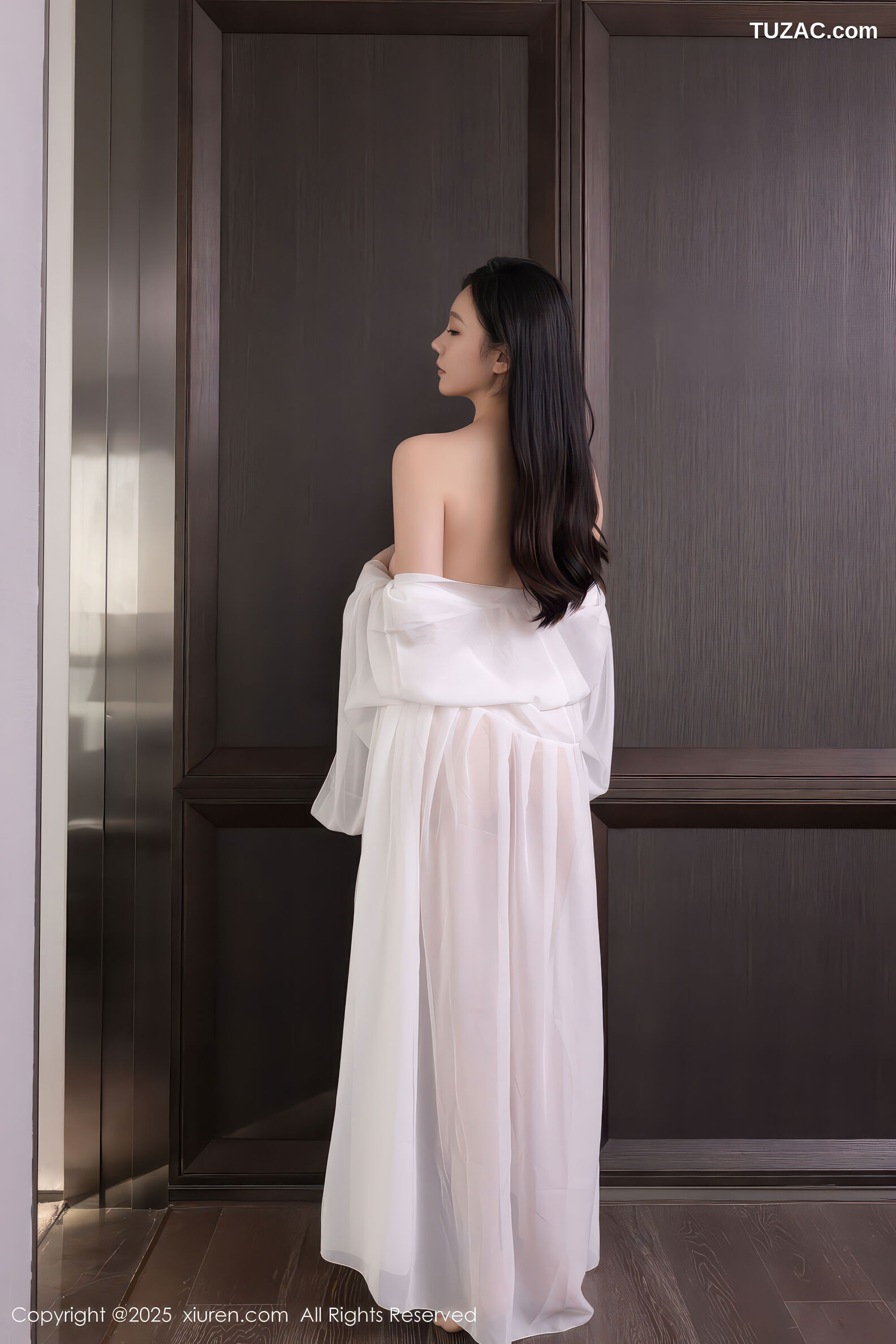 XiuRen秀人网-11178-安然anran-古风淡蓝道服白纱亵衣-2025.12.30
