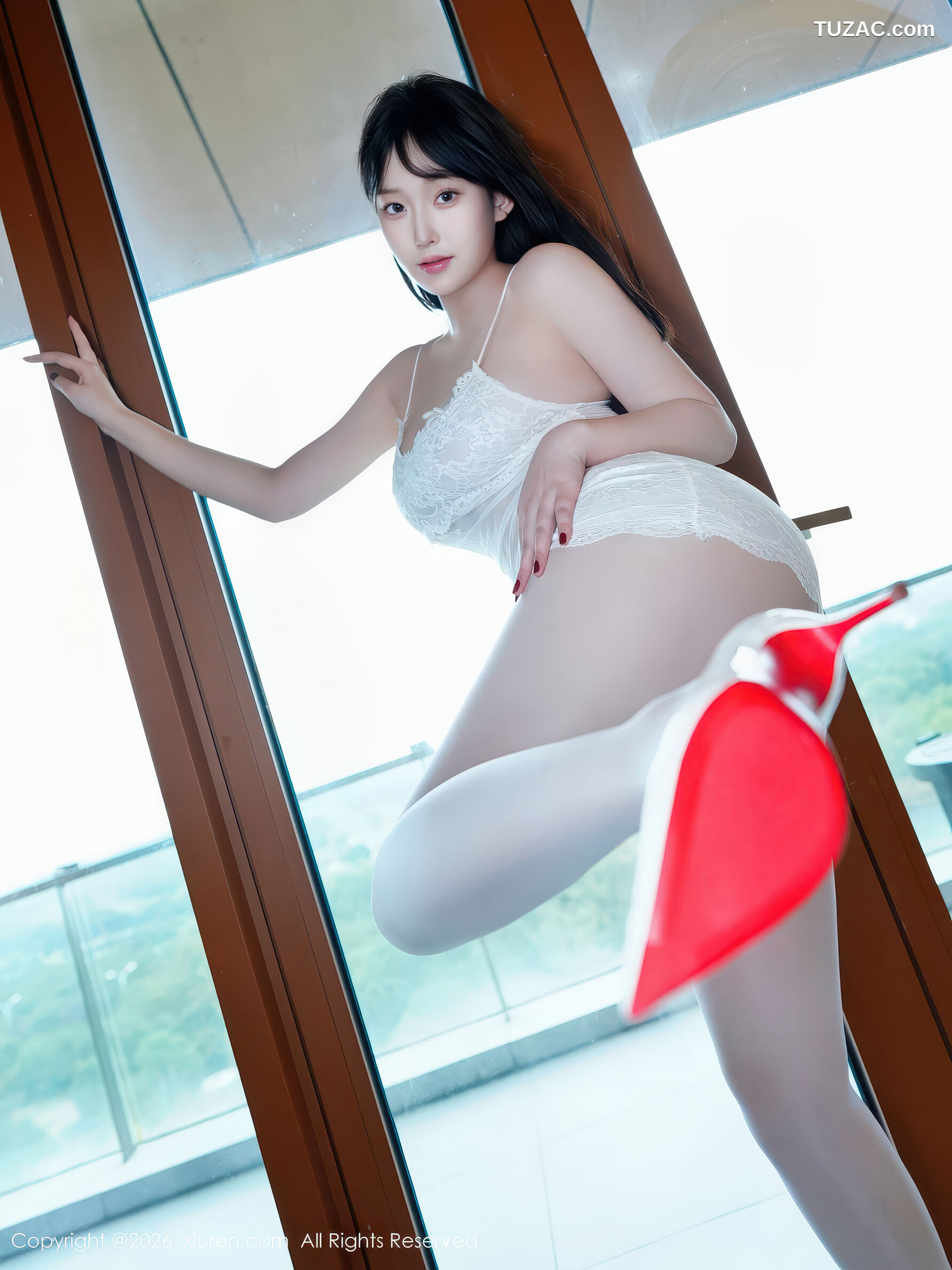 XiuRen秀人网-11193-李沁恩lrene-黑蕾丝白蕾丝姐妹花-2026.01.05