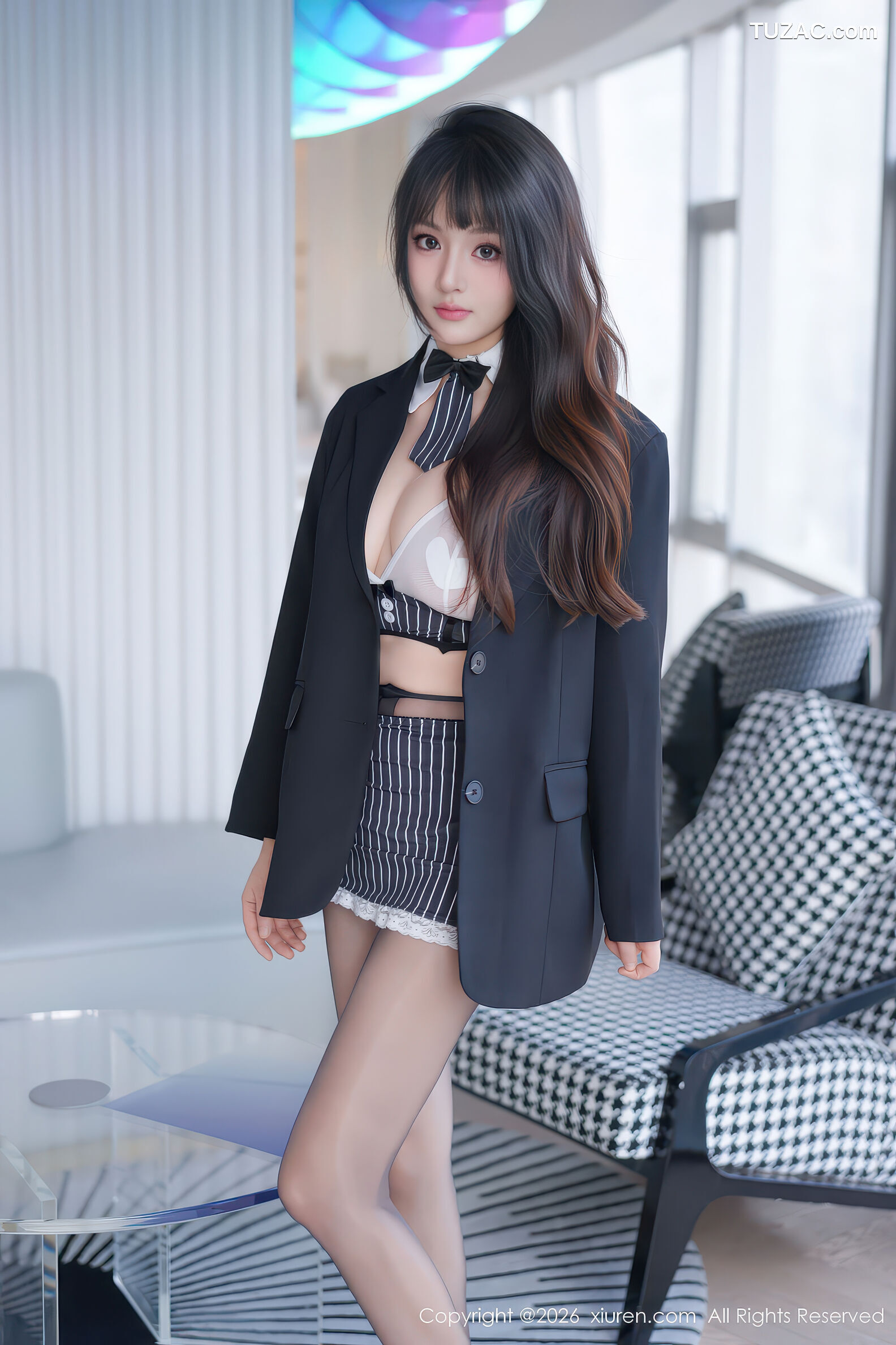 XiuRen秀人网-11203-沈南汐RuRu-巨乳黑色西服-2026.01.07