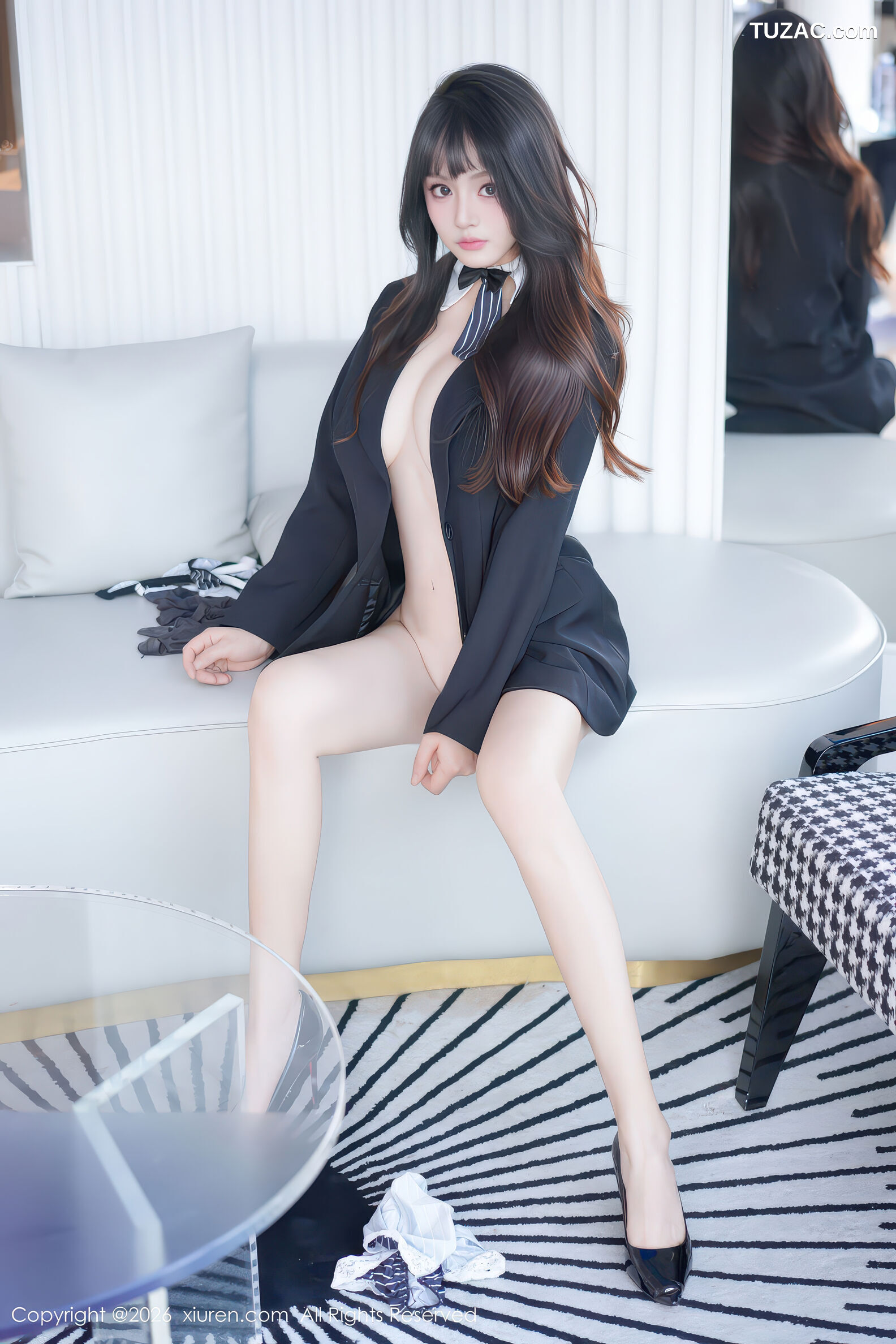 XiuRen秀人网-11203-沈南汐RuRu-巨乳黑色西服-2026.01.07