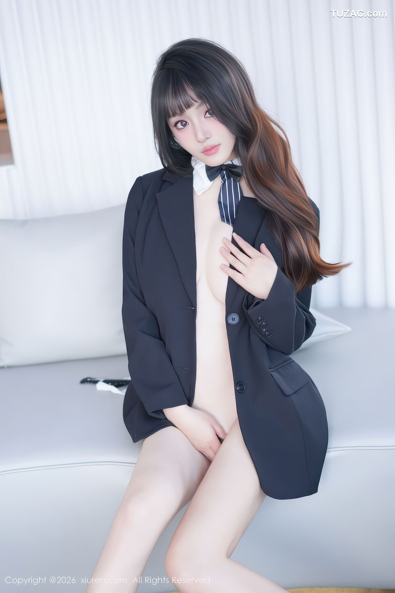 XiuRen秀人网-11203-沈南汐RuRu-巨乳黑色西服-2026.01.07