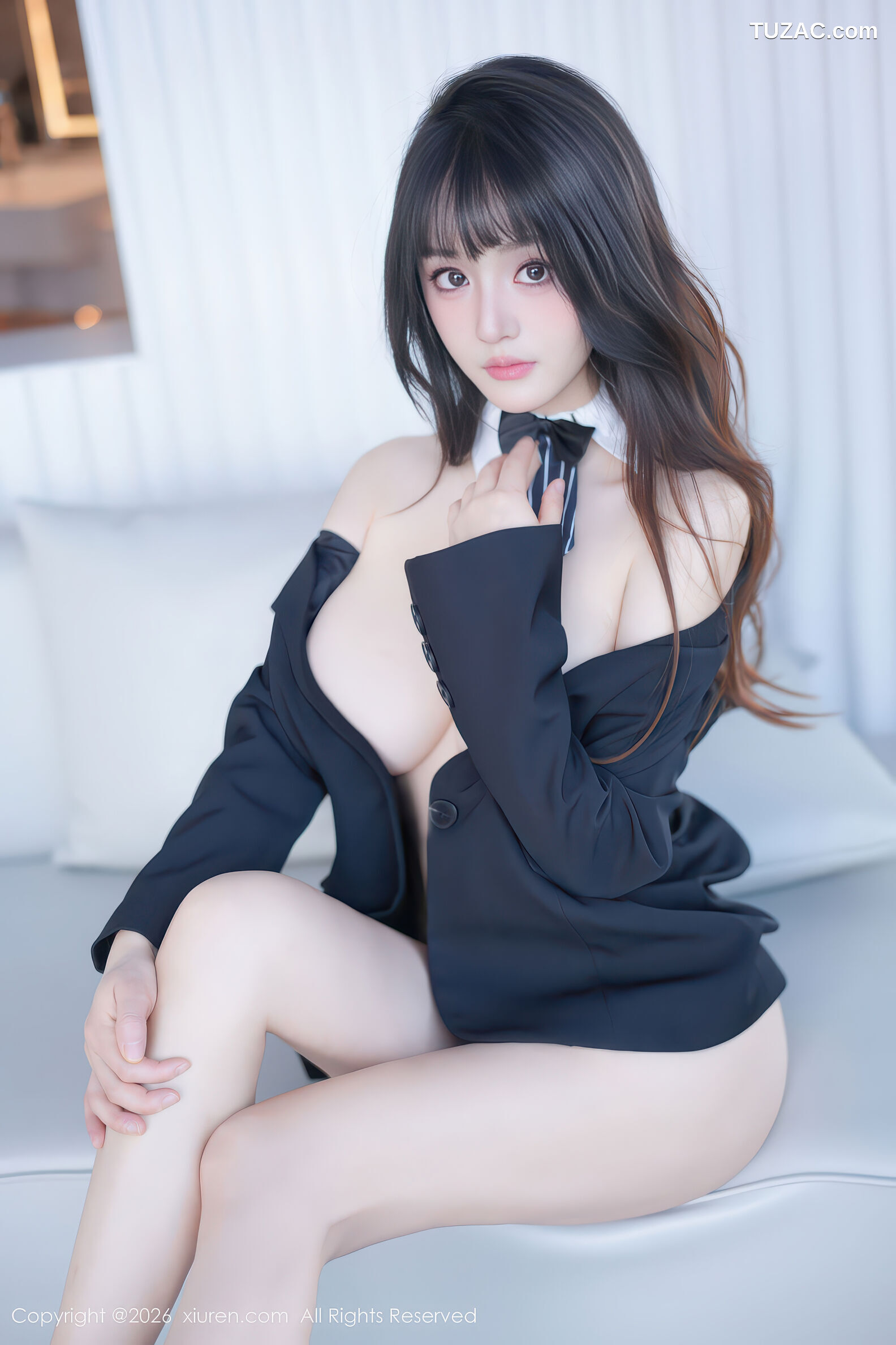 XiuRen秀人网-11203-沈南汐RuRu-巨乳黑色西服-2026.01.07