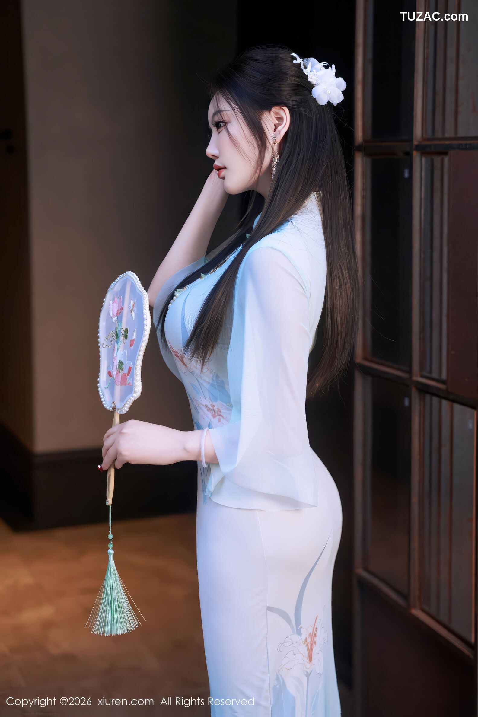XiuRen秀人网-11258-杨晨晨-蓝色古风服饰-2026.01.21