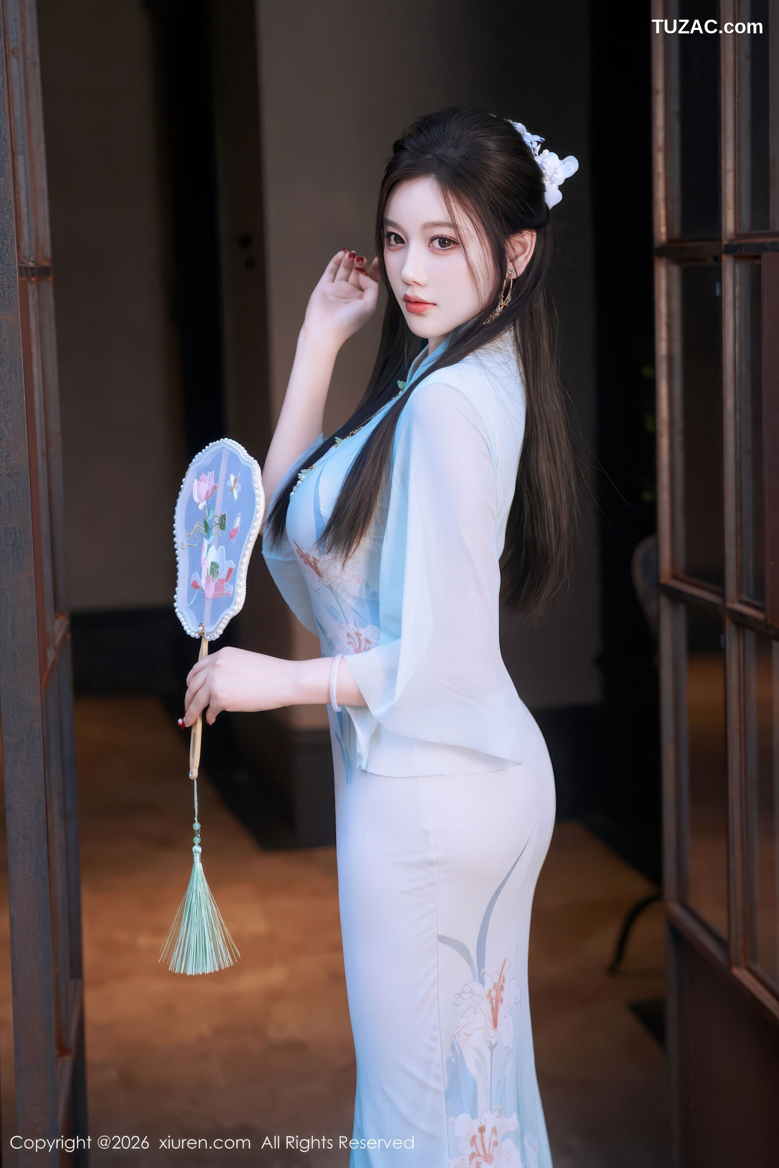XiuRen秀人网-11258-杨晨晨-蓝色古风服饰-2026.01.21