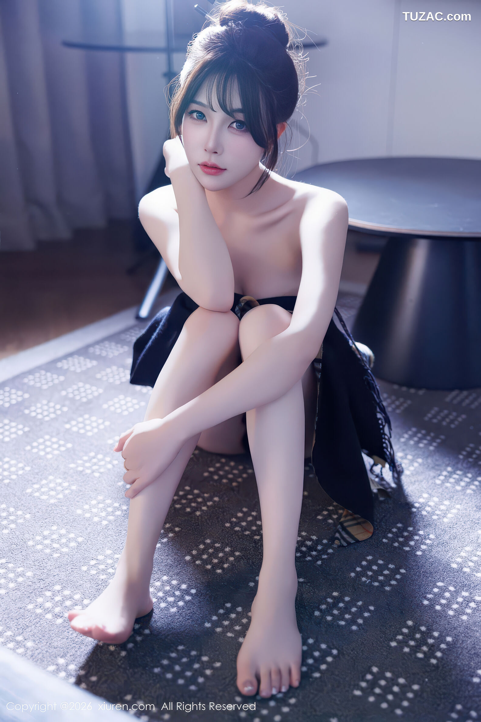 XiuRen秀人网-11281-莉芝荔枝-御姐黑西装情趣内衣黑丝-2026.01.27