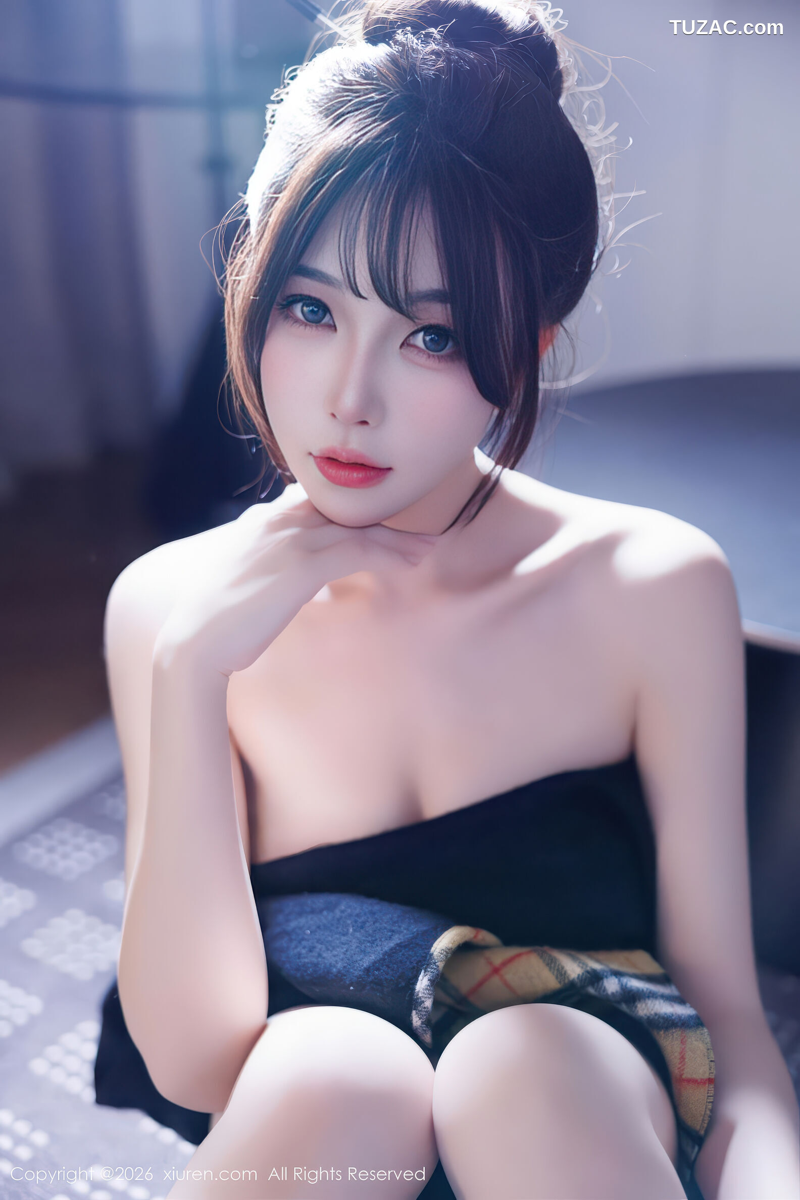XiuRen秀人网-11281-莉芝荔枝-御姐黑西装情趣内衣黑丝-2026.01.27