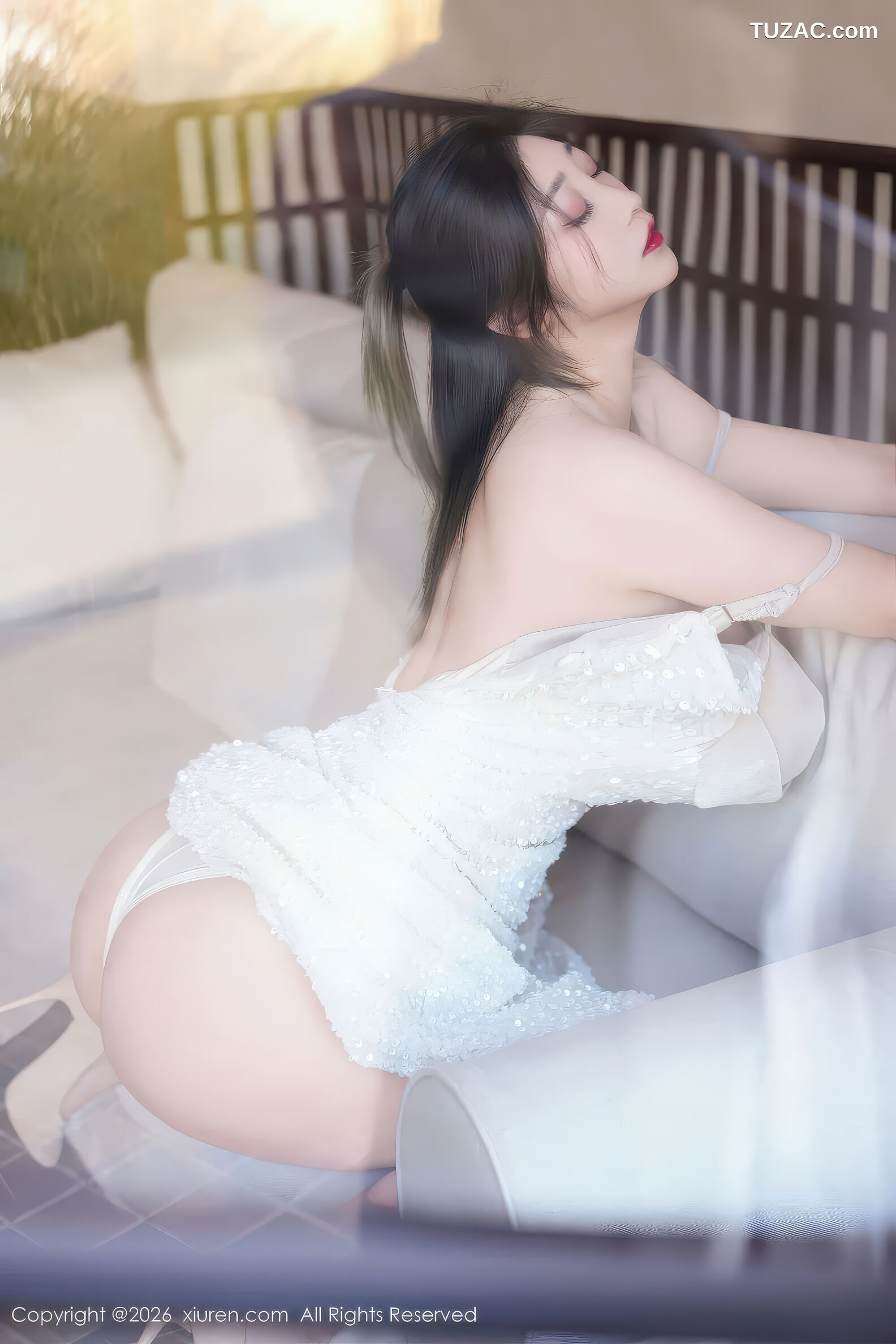 XiuRen秀人网-11301-妲己_Toxic-白吊带连衣裙-2026.01.30