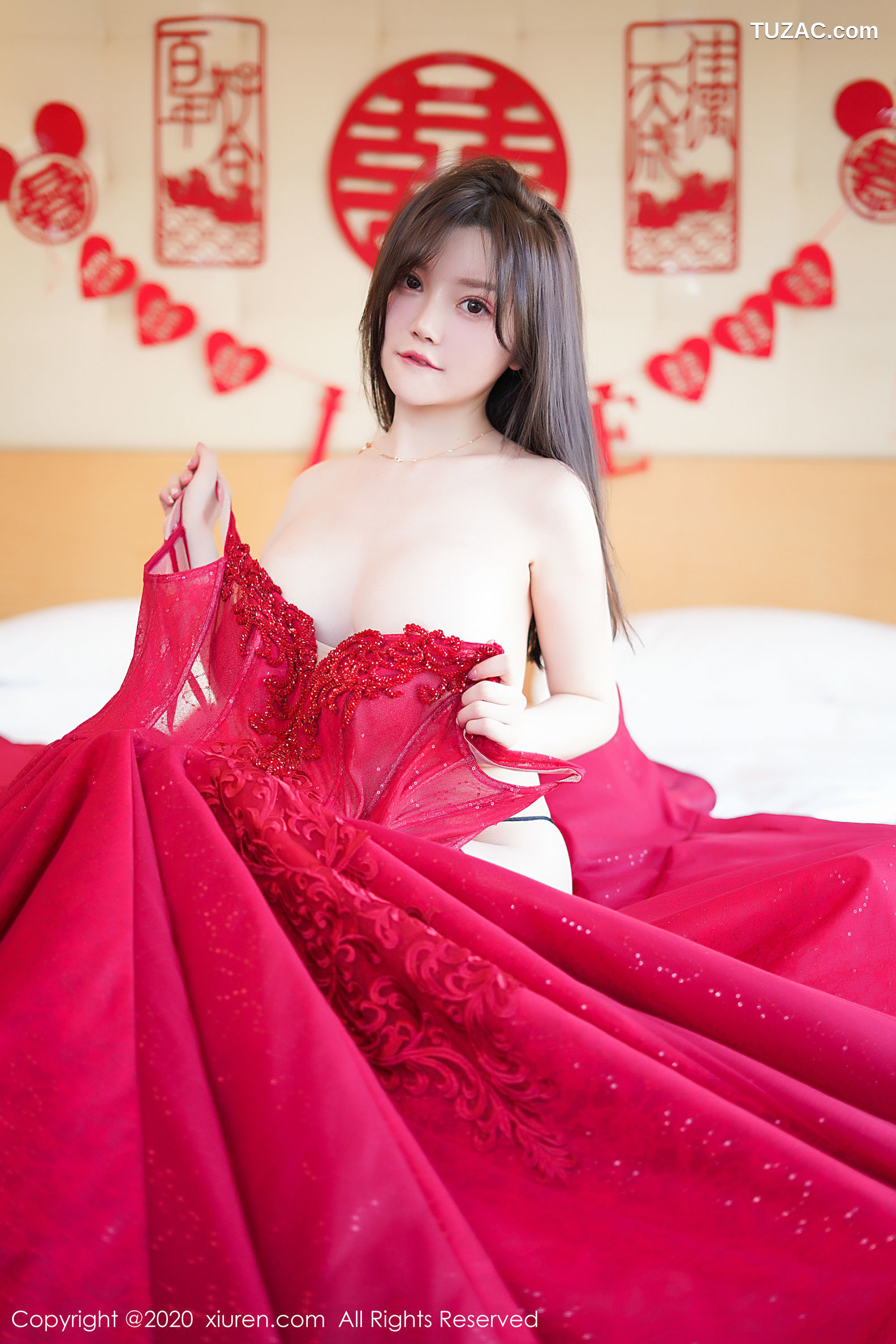 XiuRen秀人网-2058-糯美子-《新娘主题》-2020.03.13