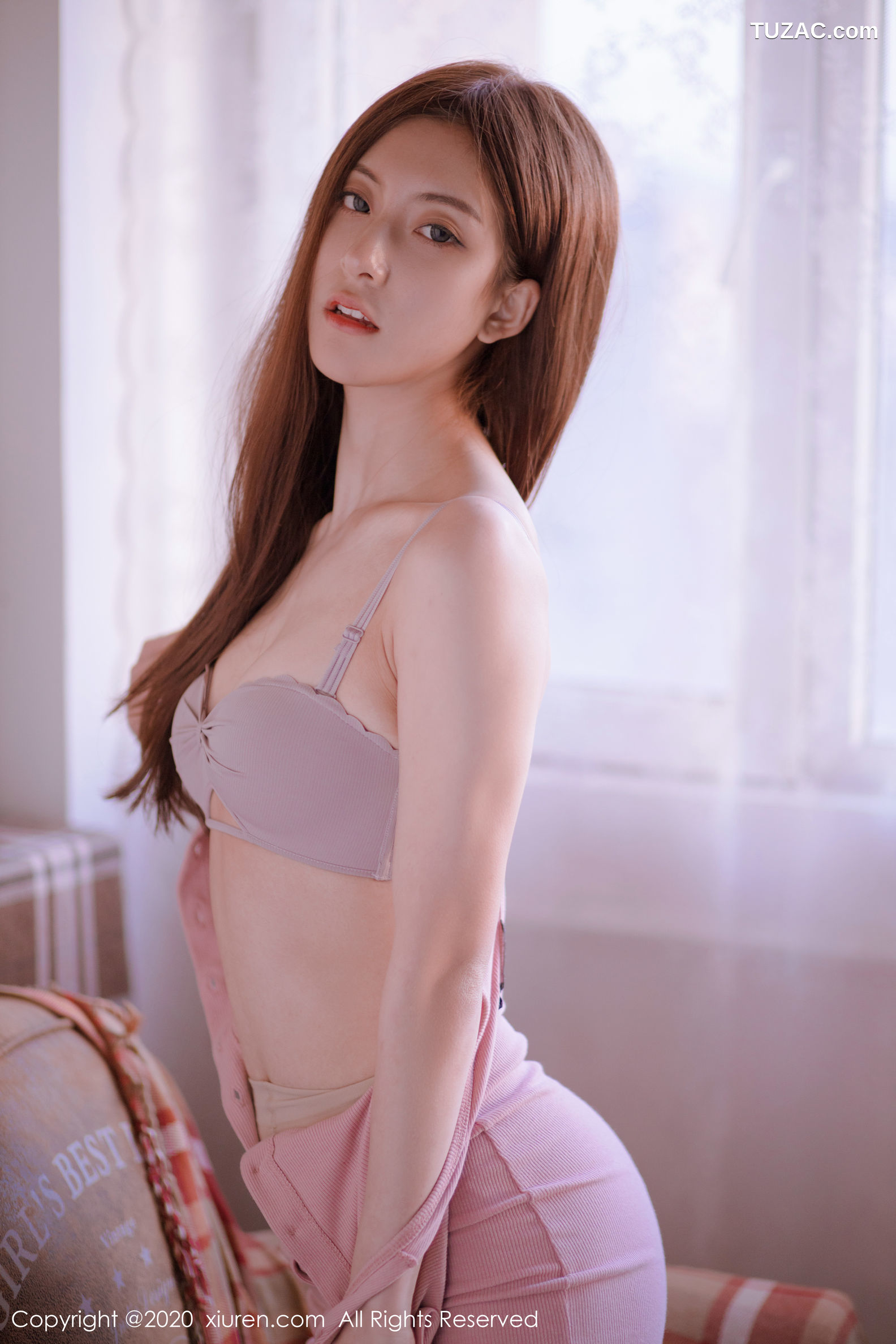 XiuRen秀人网-2144-林文文Yooki-《粉色主题私房》-2020.04.10