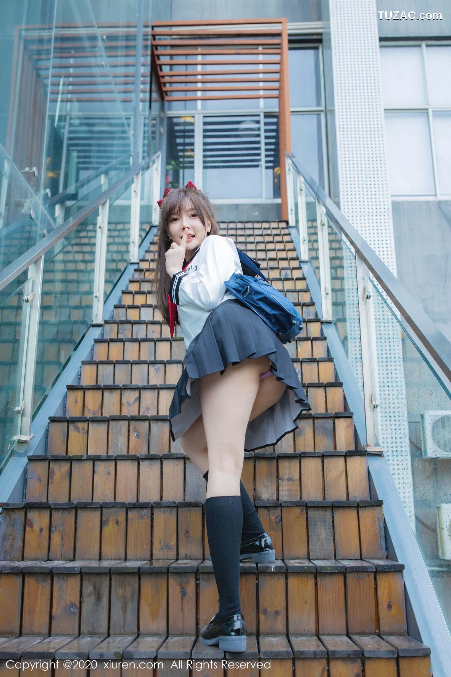 XiuRen秀人网-2193-糯美子-《学生服主题》-2020.04.27