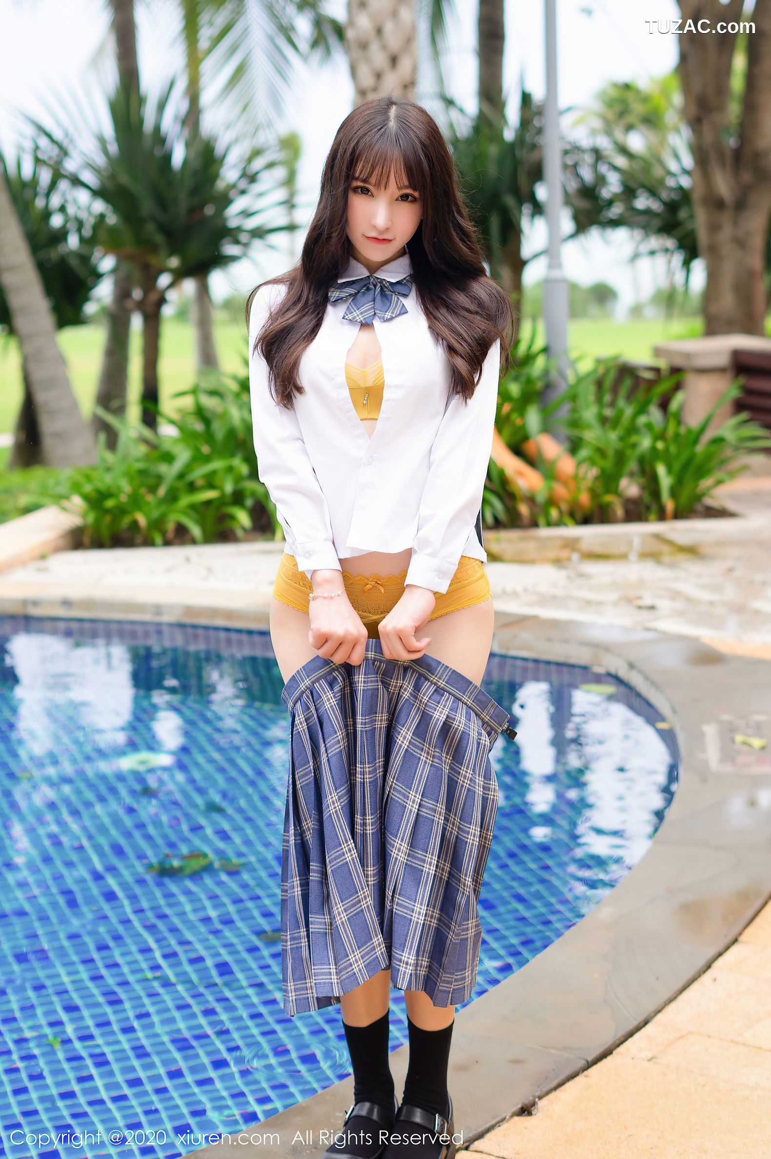 XiuRen秀人网-2290-周于希-《清纯学生制服》-2020.07.03