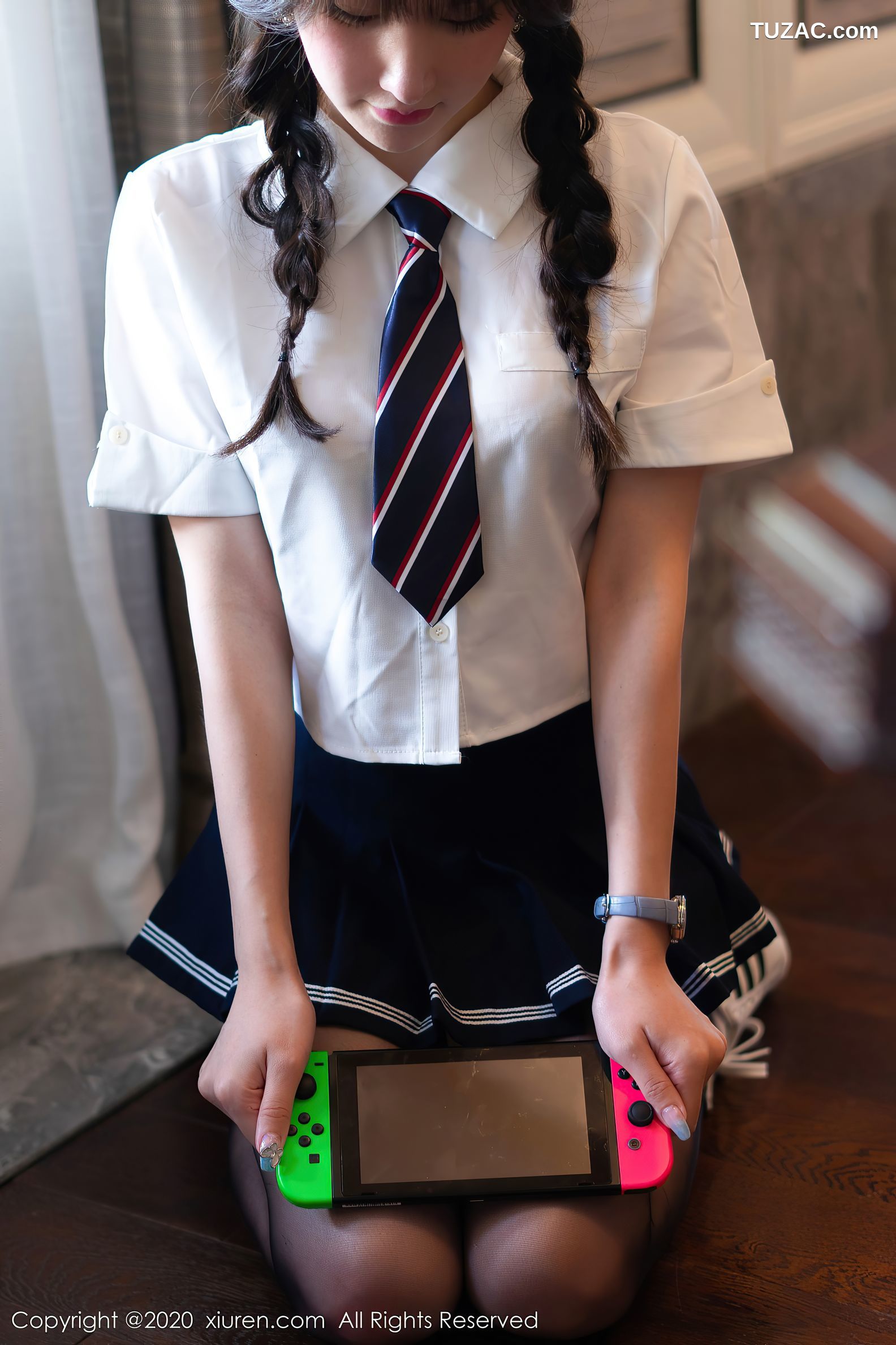 XiuRen秀人网-2559-周于希-《不良游戏少女JK制服》-2020.09.14
