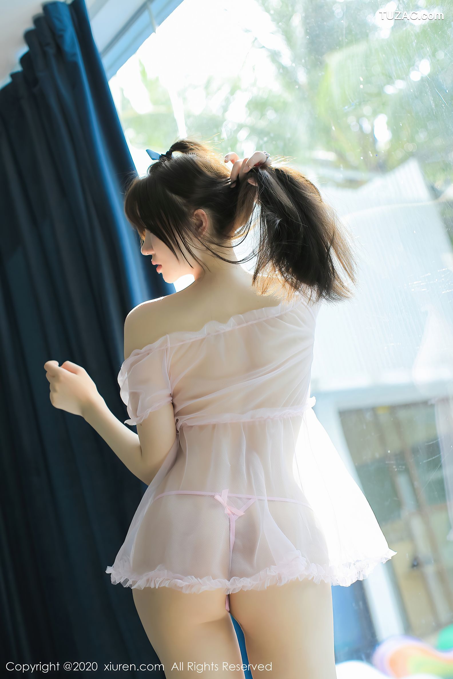 XiuRen秀人网-2602-糯美子-《粉色主题的轻薄服饰》-2020.09.25