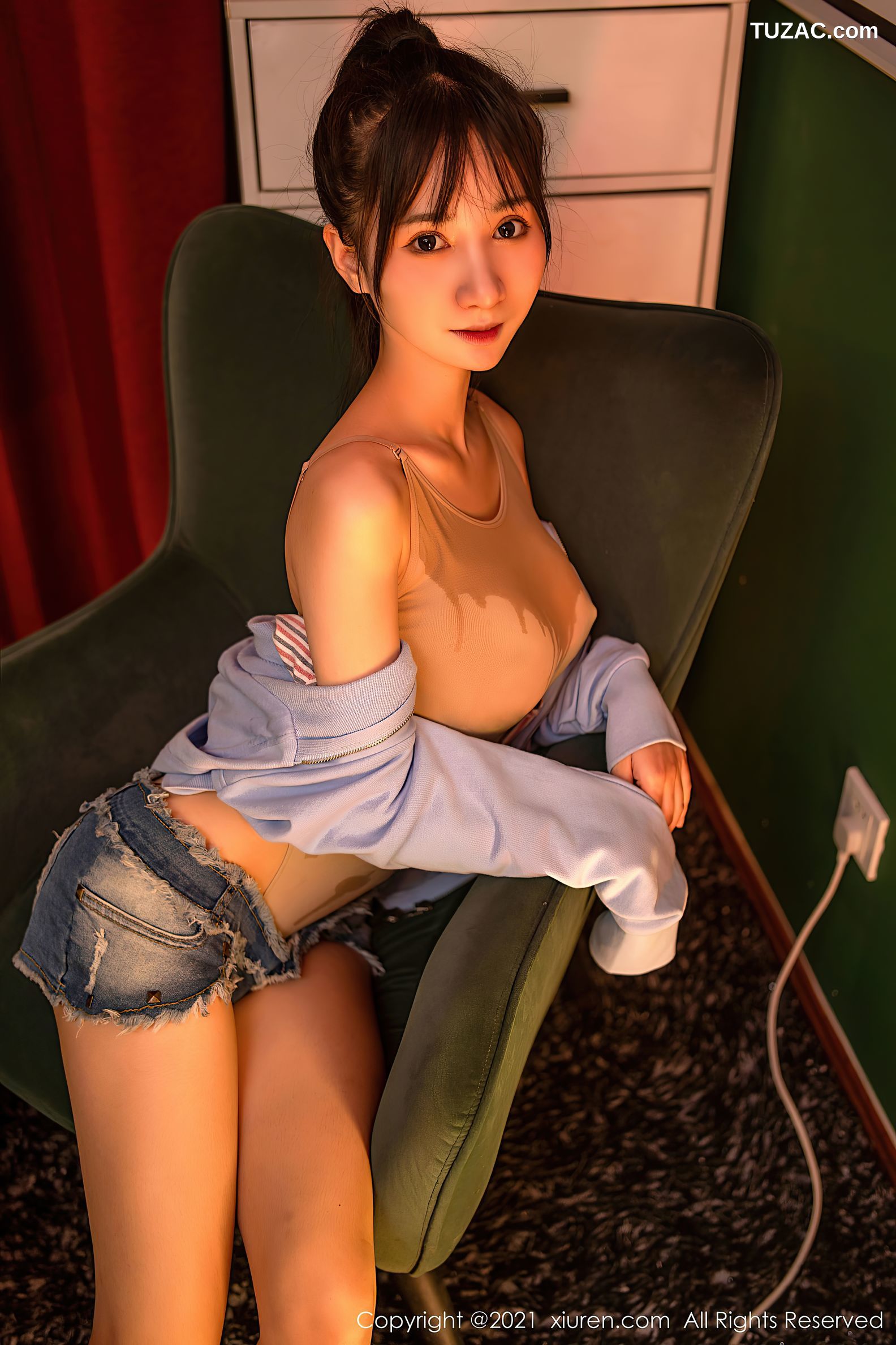 XiuRen秀人网-3567-小果冻儿-性感体操服紧身-2021.06.22