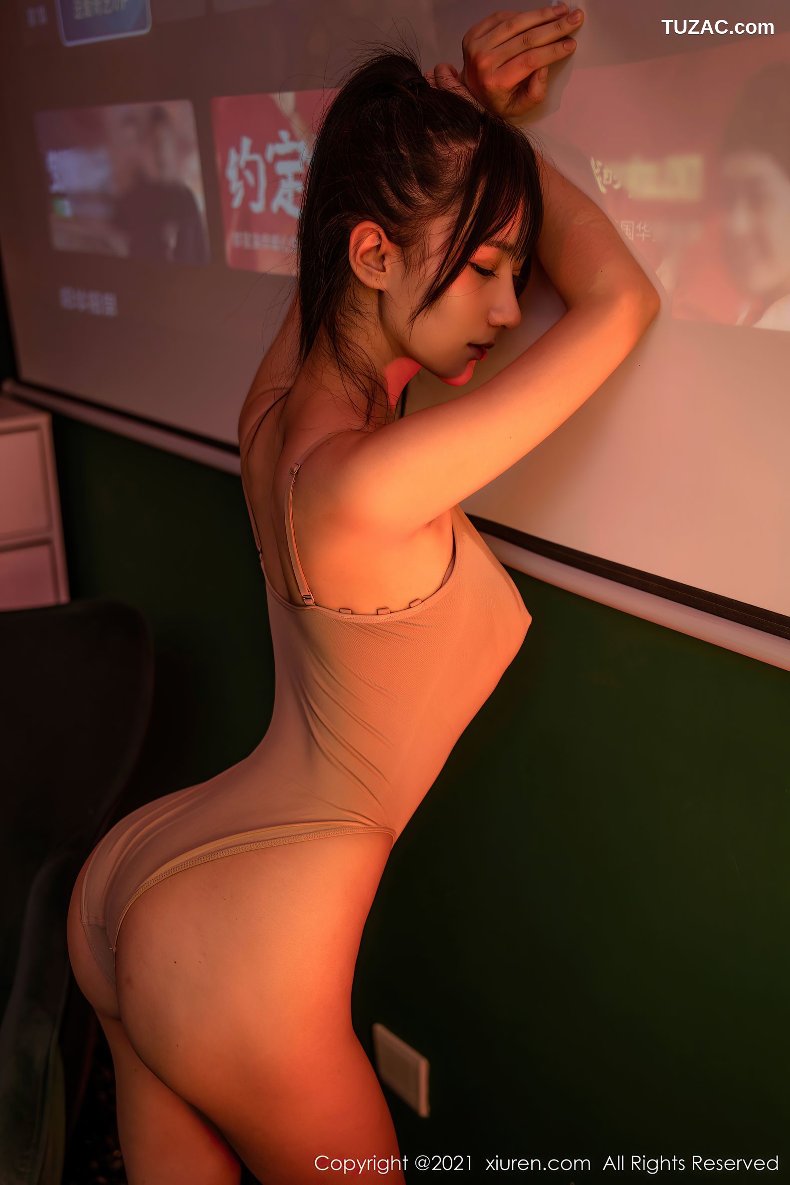 XiuRen秀人网-3567-小果冻儿-性感体操服紧身-2021.06.22