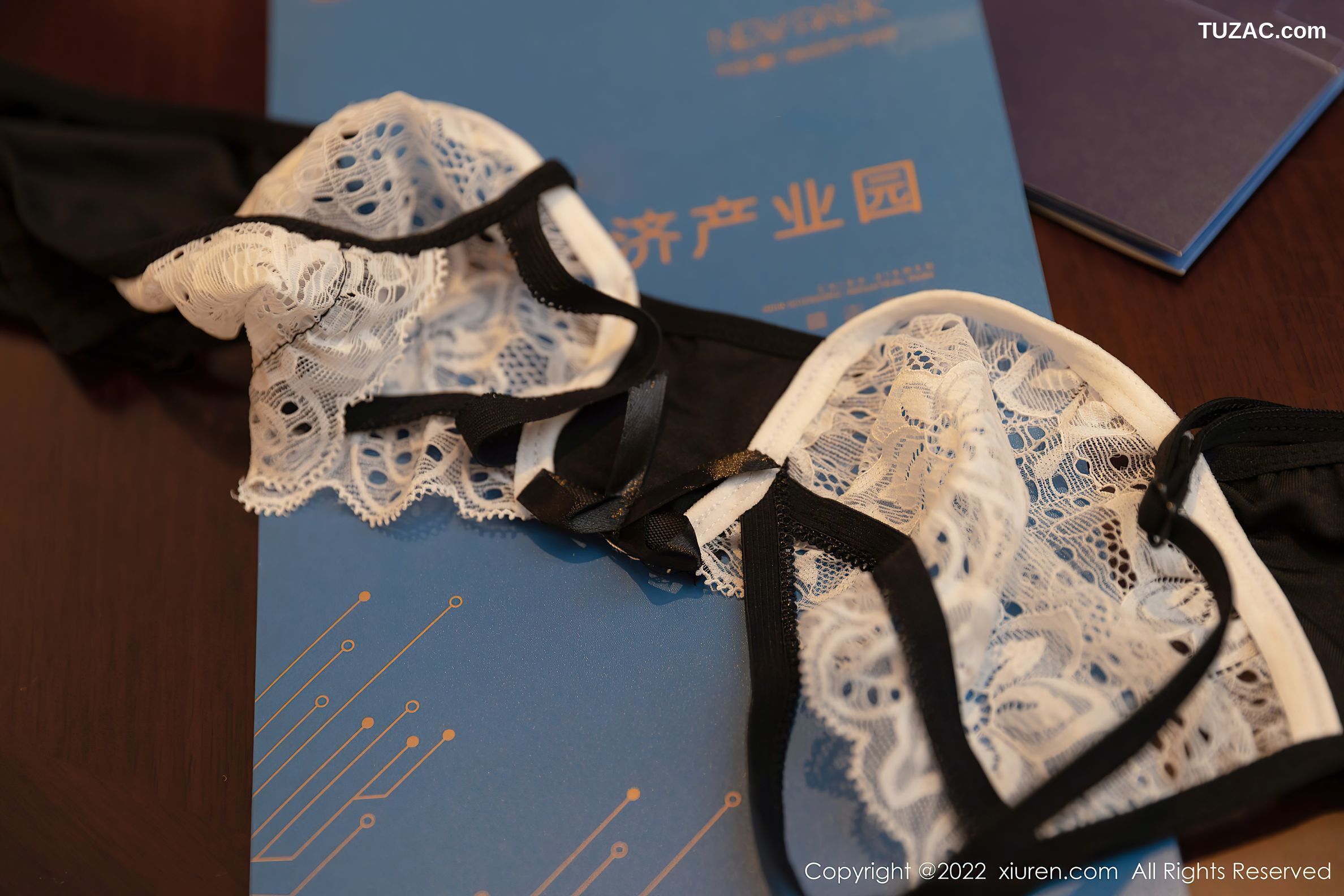 XiuRen秀人网-4775-王雨纯-浴室性感黑白蕾丝服饰蕾丝吊带袜-2022.03.25