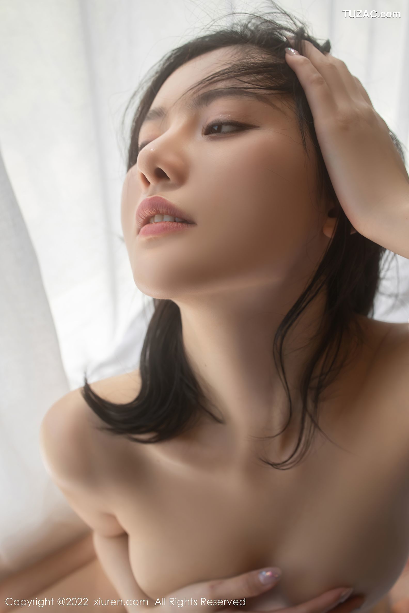 XiuRen秀人网-4908-就是阿朱啊-性感肉色内衣-2022.04.22