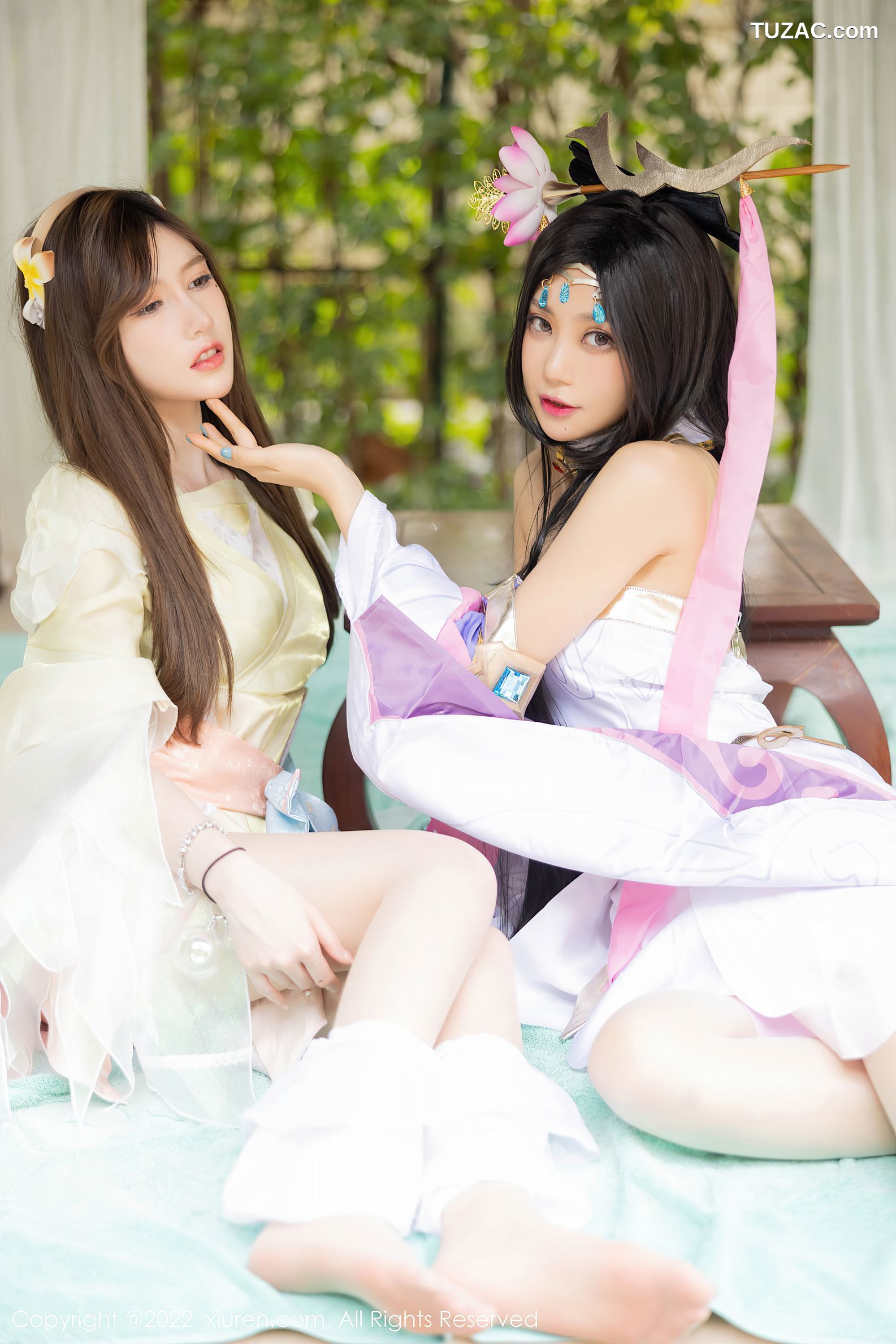 XiuRen秀人网-4948-绮里嘉-美桃酱-媛媛酱-性感Cosplay装扮-2022.04.29