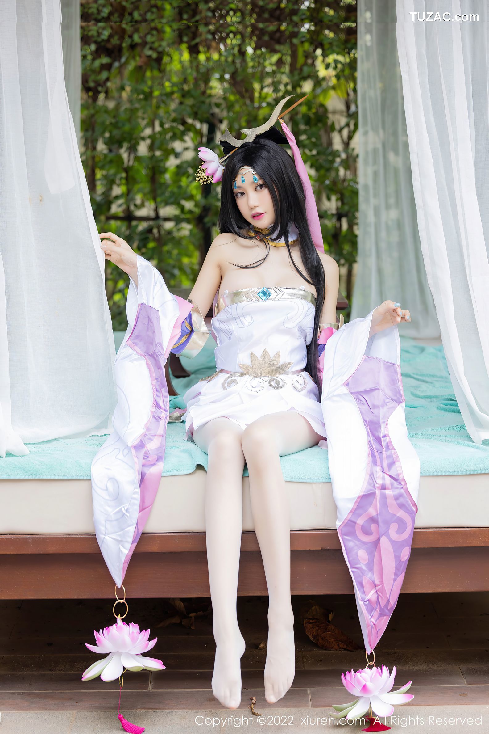 XiuRen秀人网-4948-绮里嘉-美桃酱-媛媛酱-性感Cosplay装扮-2022.04.29