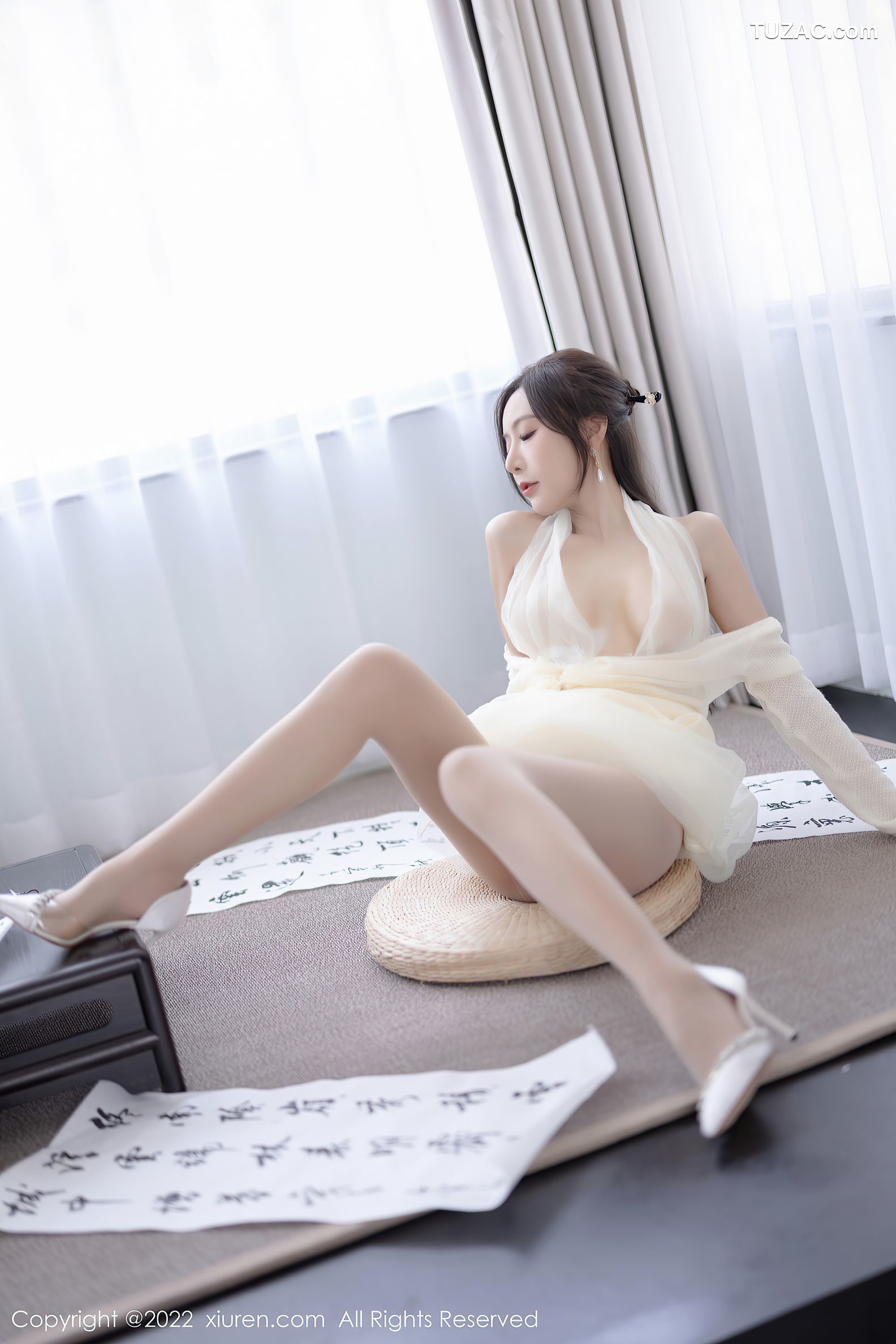 XiuRen-No.5846-王馨瑶-书法美女