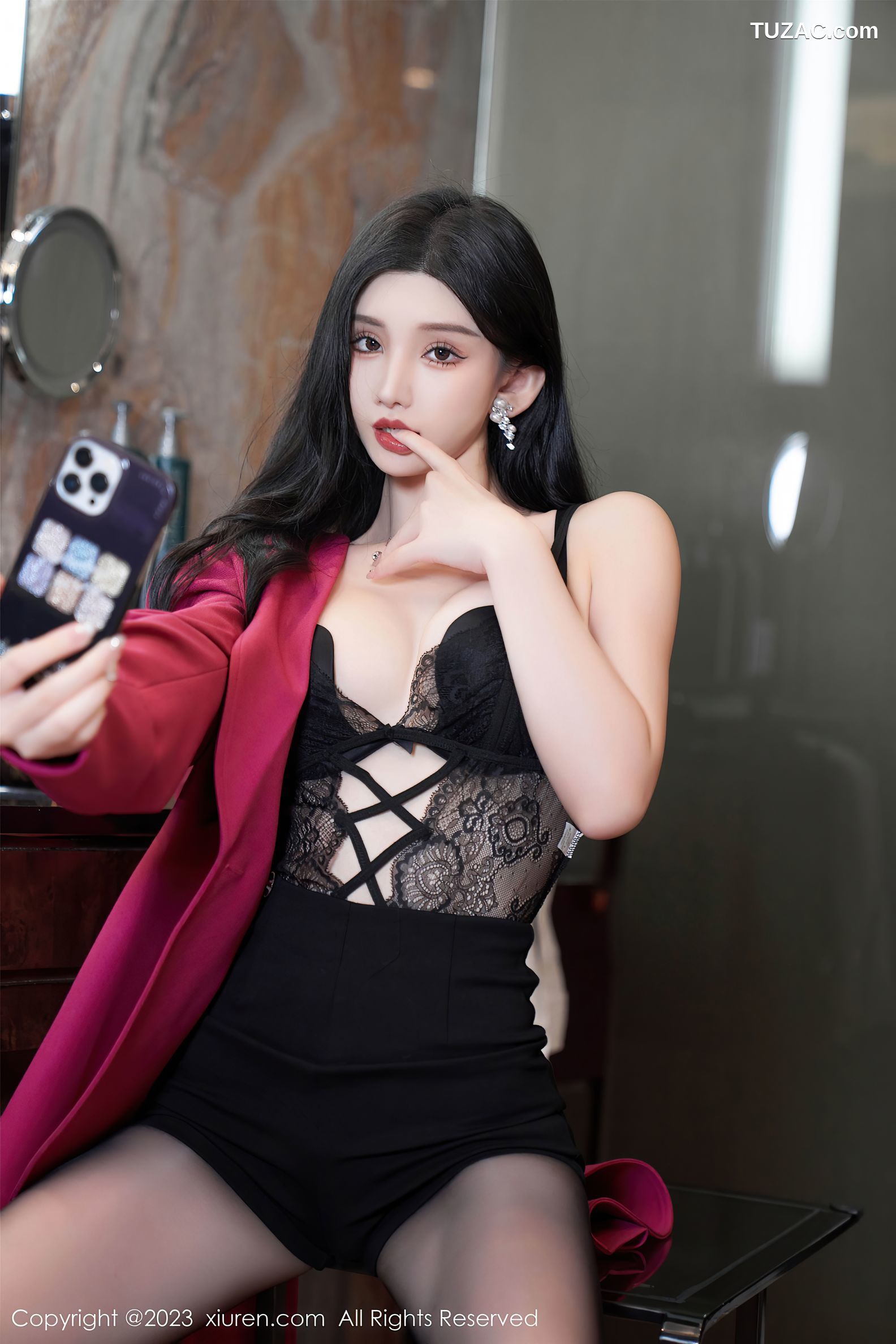 XiuRen秀人网-7787-周于希Sally-主题《网红主播背后的生活》-2023.12.08