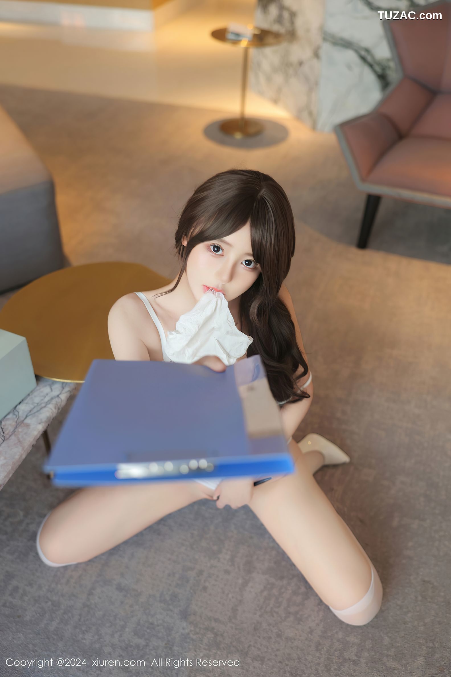 XiuRen秀人网-9121-桃妖天-性感白丝萝莉爆乳-2024.09.06