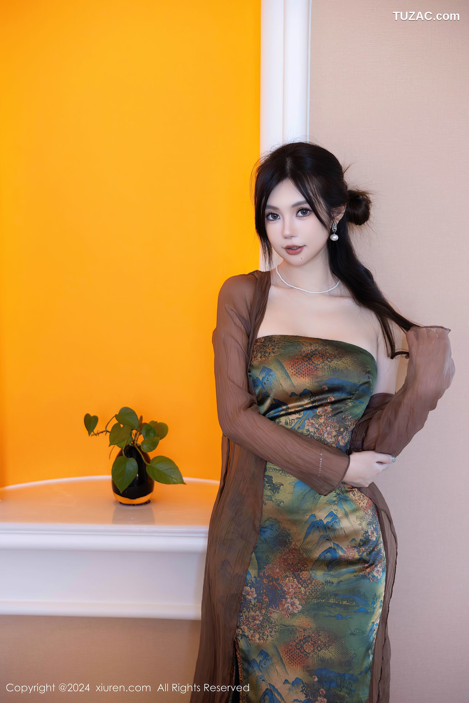 XiuRen秀人网-9161-绮里嘉ula-香肩亮丝写真-2024.09.14