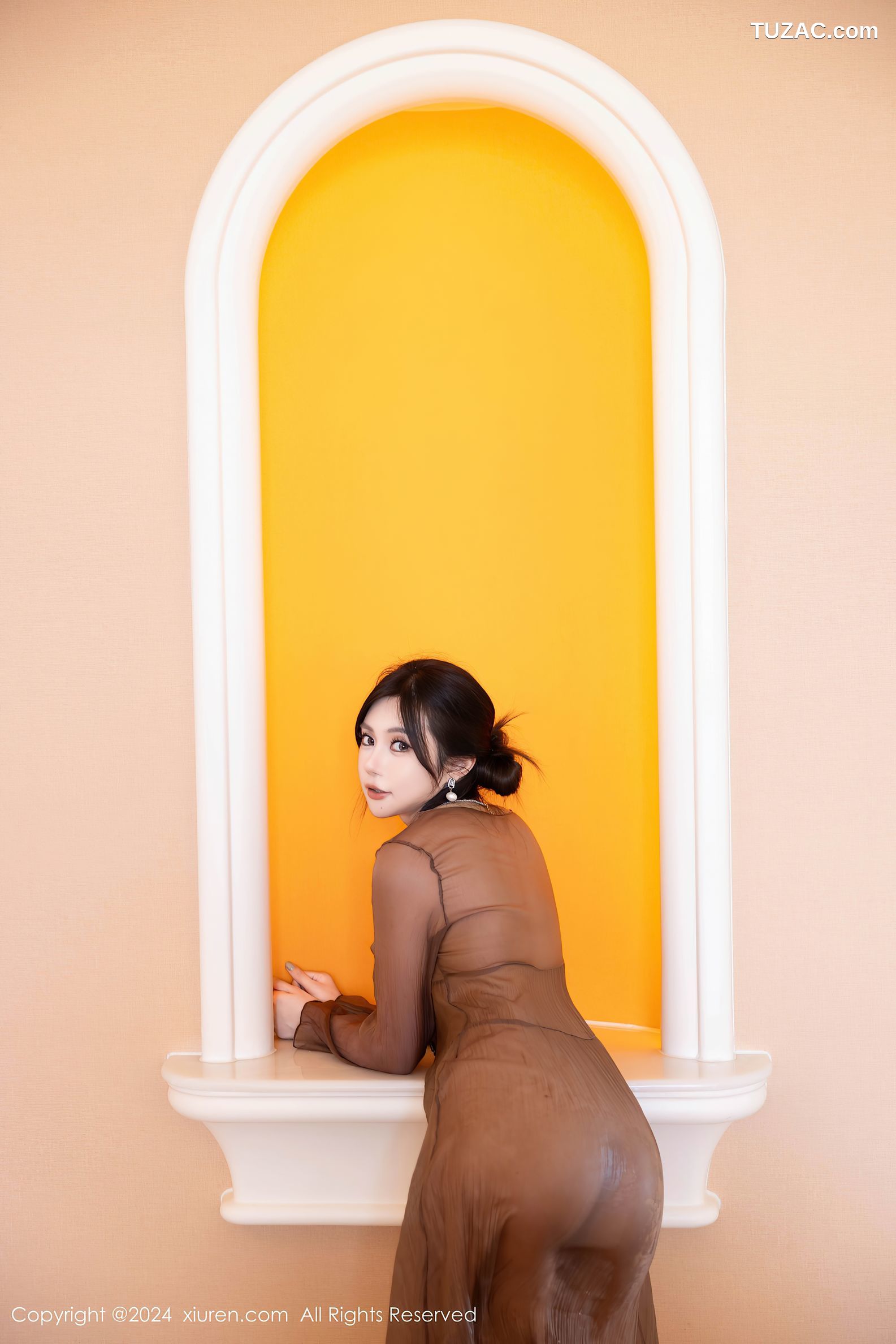 XiuRen秀人网-9161-绮里嘉ula-香肩亮丝写真-2024.09.14