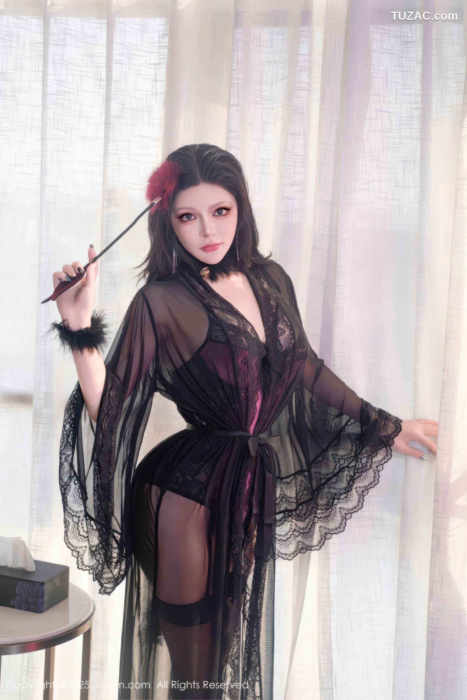 XiuRen秀人网-9846-伊丽莎有点白-情趣粉红内衣爆乳妖娆-2025.02.07