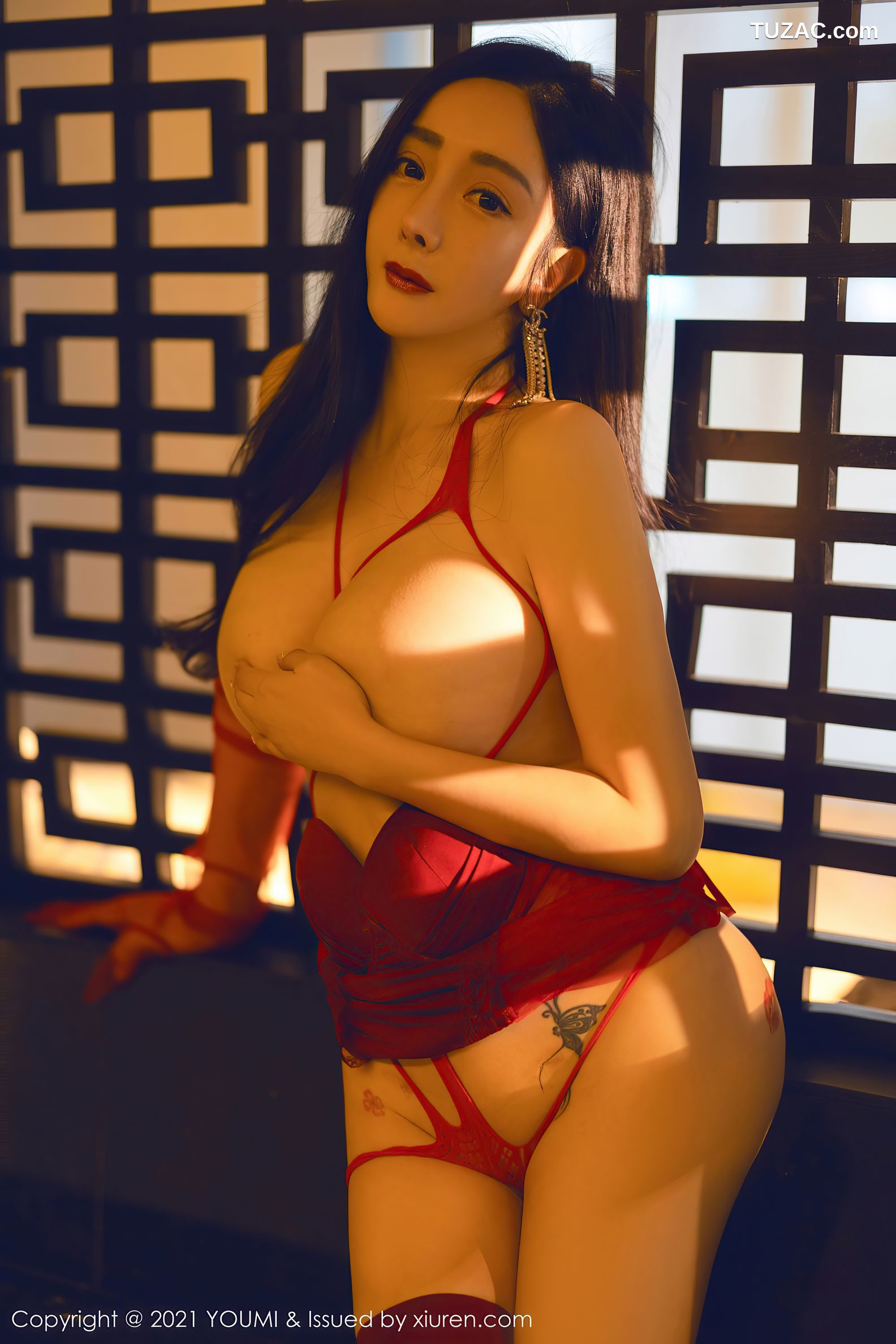 YouMi尤蜜荟-711-允爾-成都旅拍暖色调视觉体验情趣服饰-2021.10.29