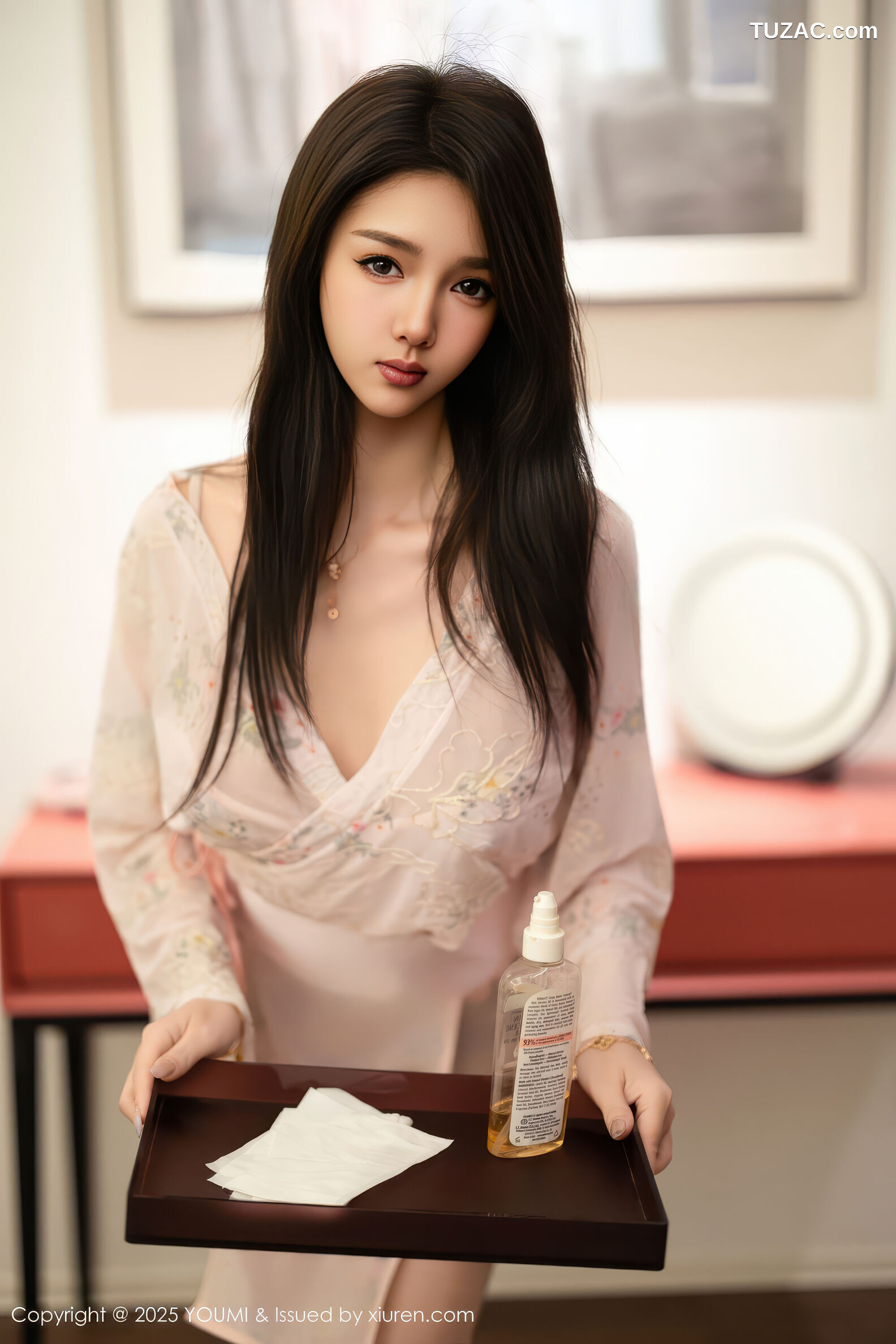 YouMi尤蜜荟-1194-Twins-夭夭-连衣裙肉色丝袜-2025.12.26