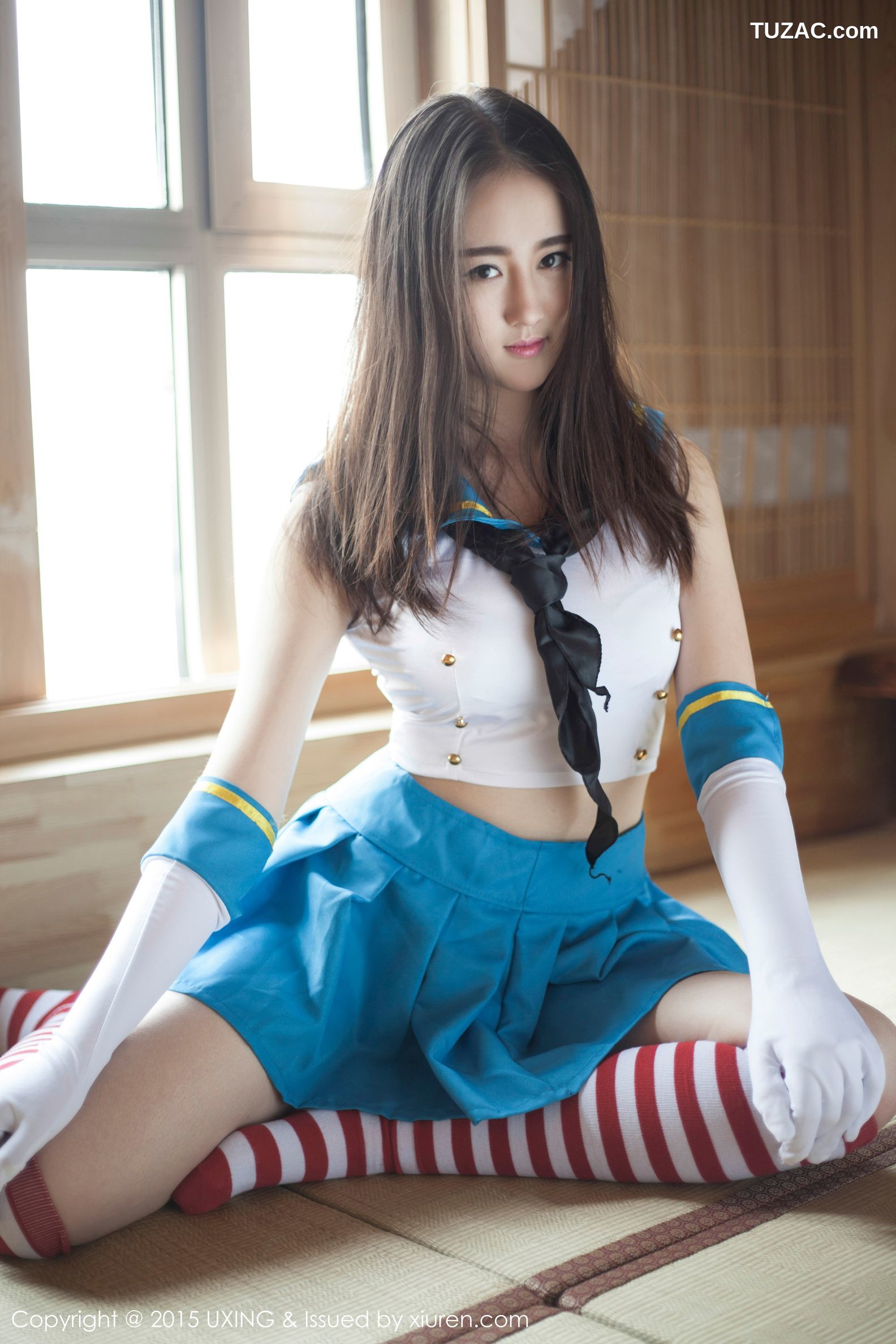 UXing优星馆-vol.005-romi王朝朝-美少女校服系列写真集